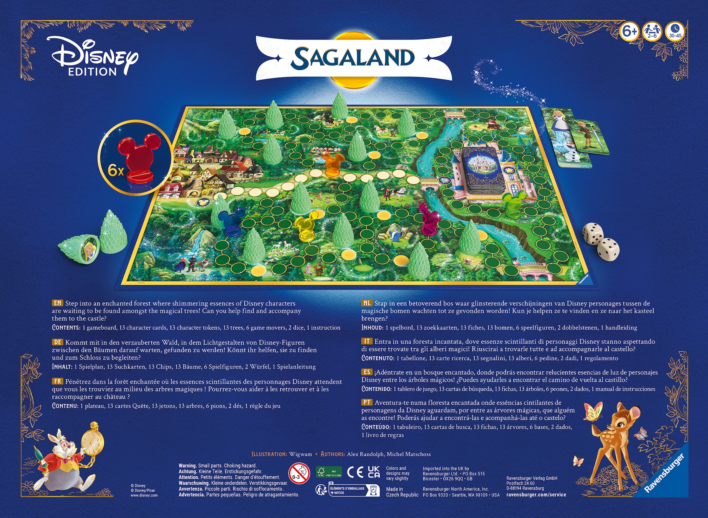 Ravensburger Spiel »Disney Sagaland« Made in Europe
