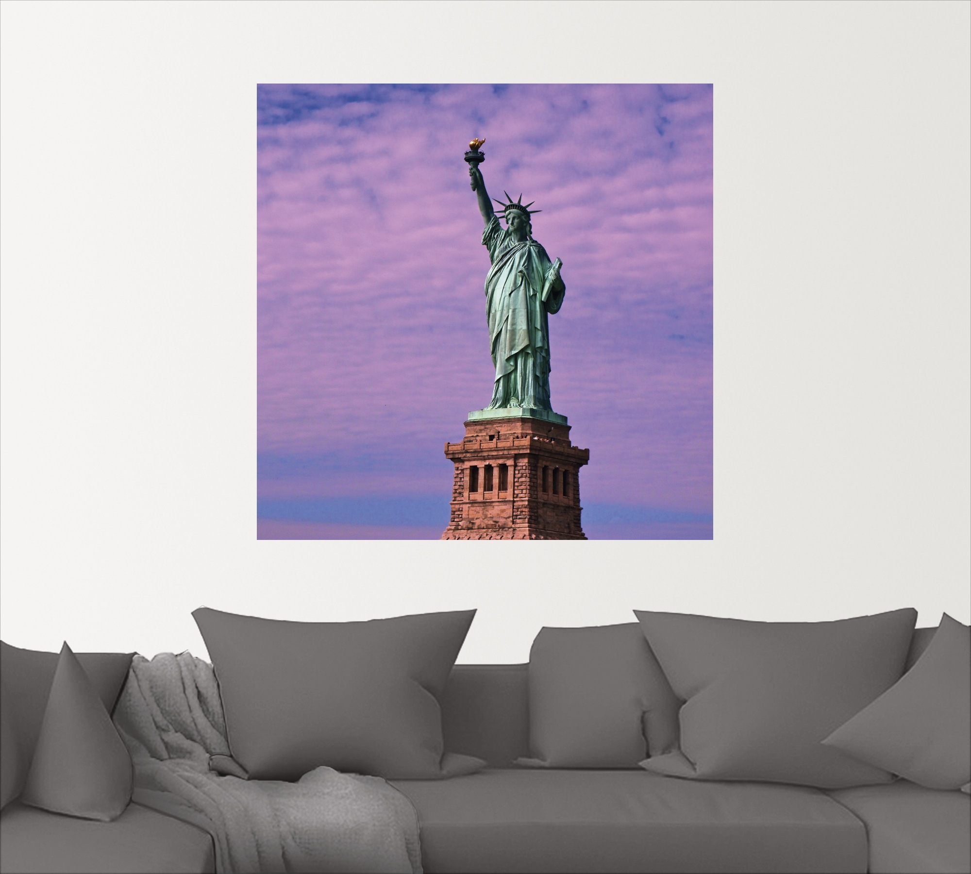 Artland Wandbild »Freiheitsstatue«, Amerika, (1 St.), als Leinwandbild, Poster in verschied. Größen