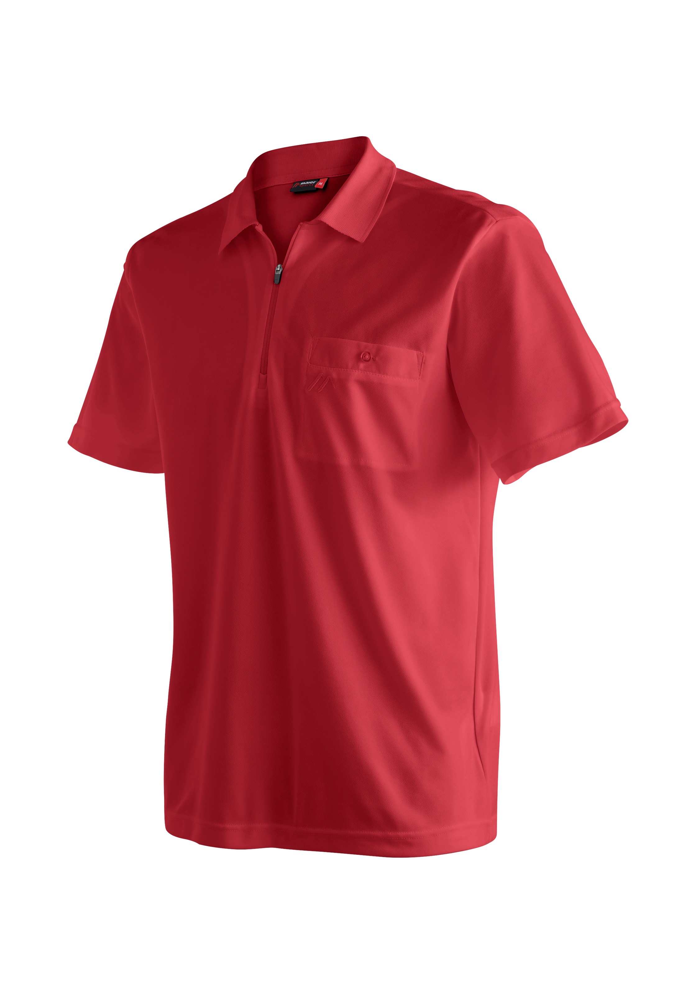 Maier Sports Poloshirt "Arwin 2.0" Herren Polo kurzarm, leichtes Shirt, Funktionsshirt mit Kragen Reg Fit