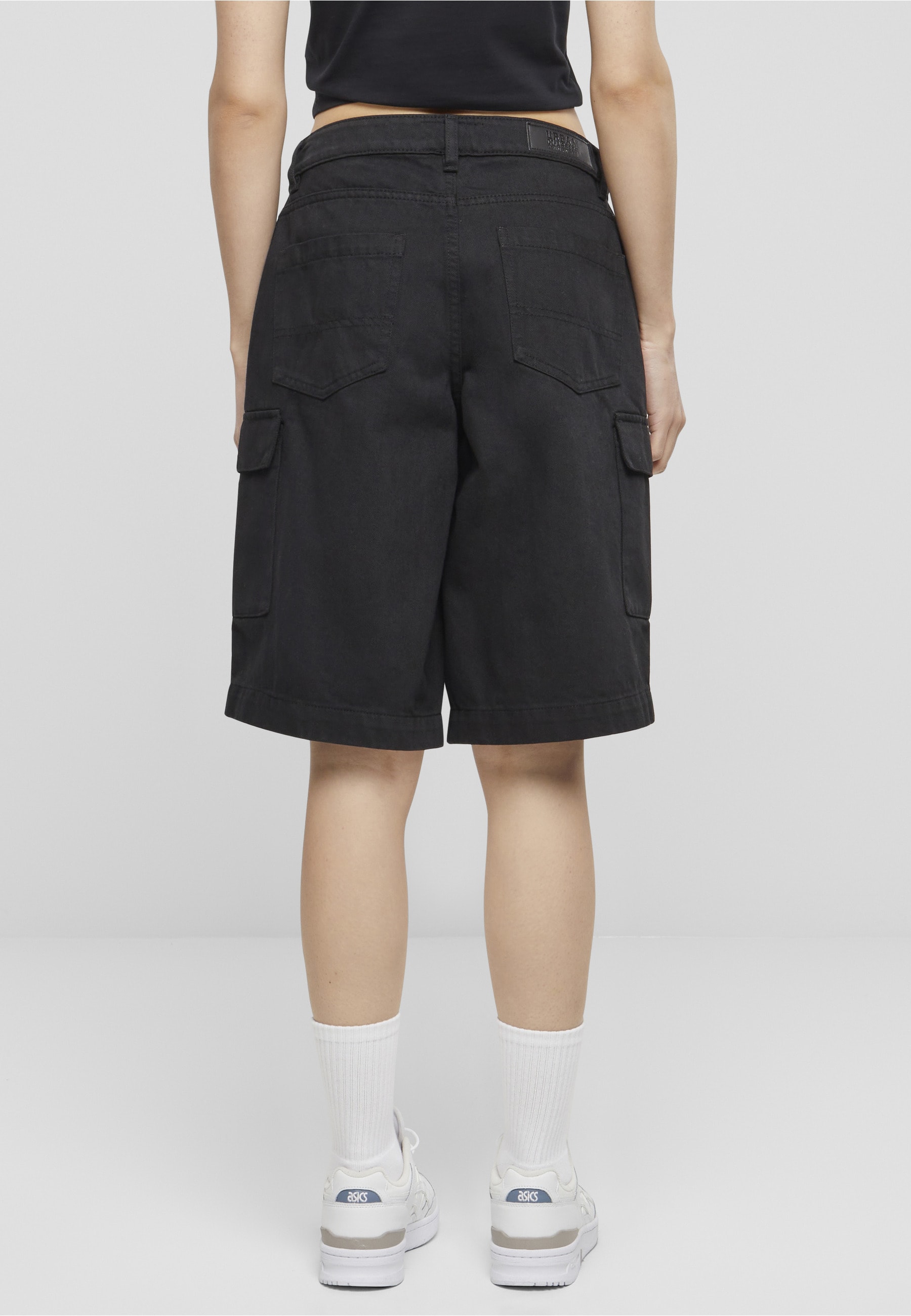 URBAN CLASSICS Cargoshorts »Urban Classics Ladies Cotton Cargo Bermuda«