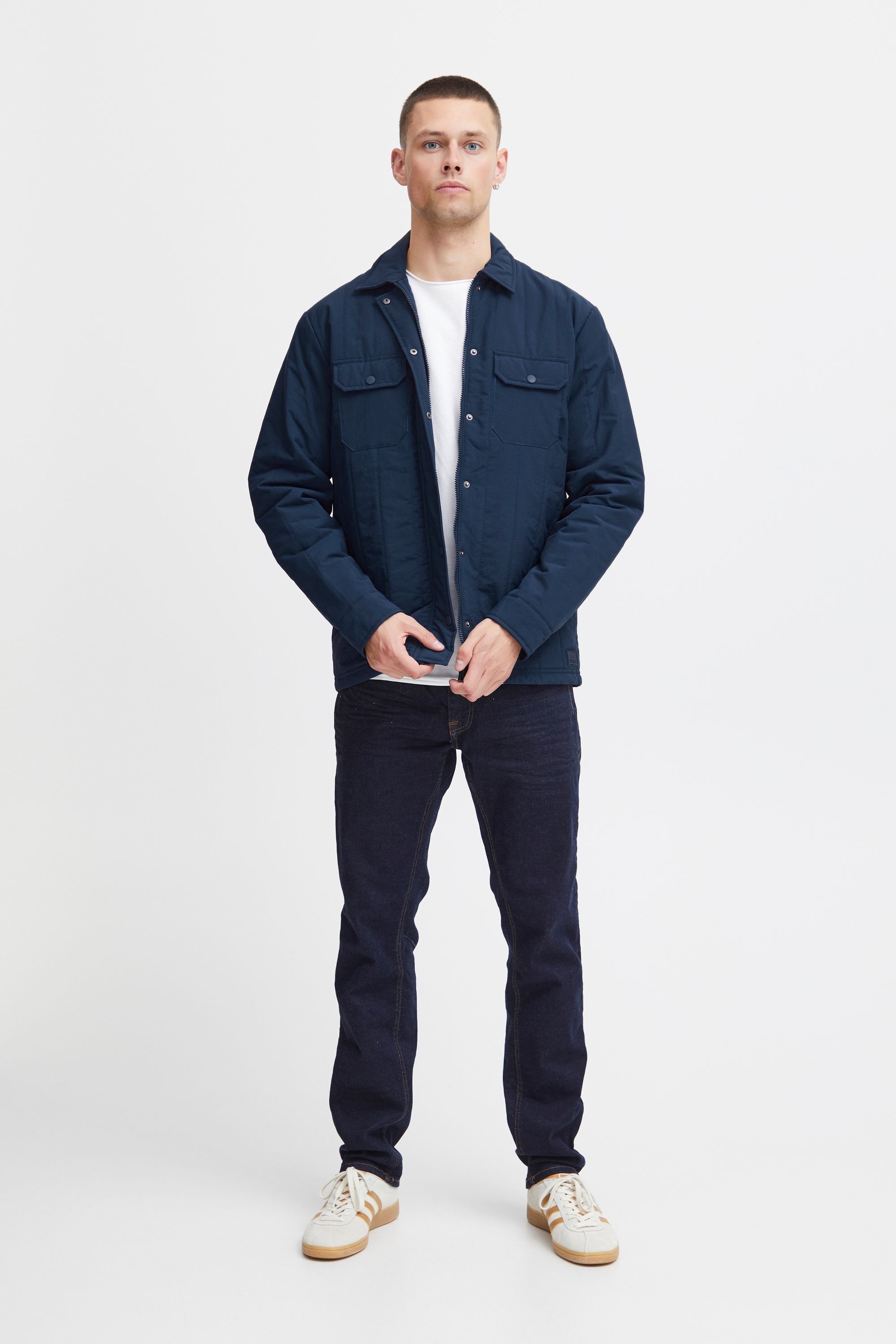 Thumbnail - Blend Hemdjacke "BHJacket" ohne Kapuze Stilvolle Übergangsjacke mit Taschen