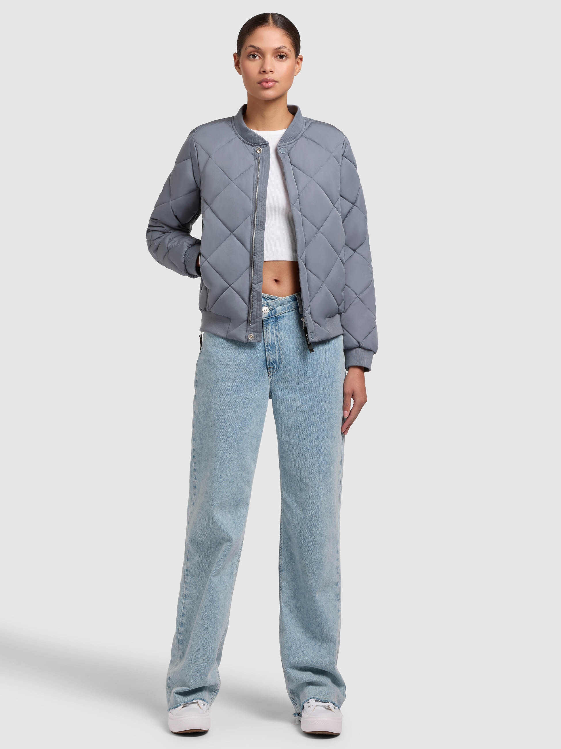 khujo Steppjacke »LEONA2«, ohne Kapuze