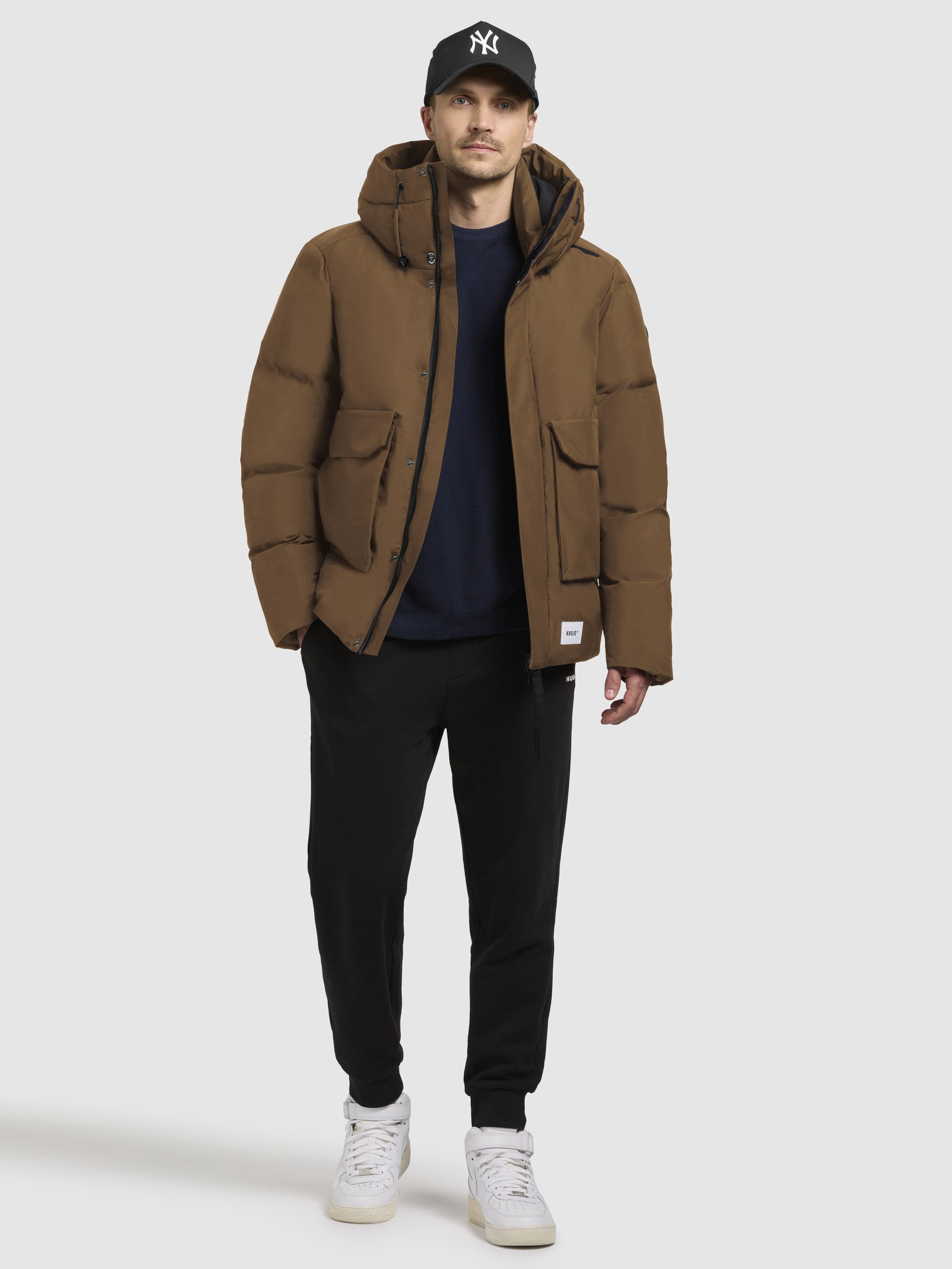 khujo Anorak »HINTO2«, mit Kapuze