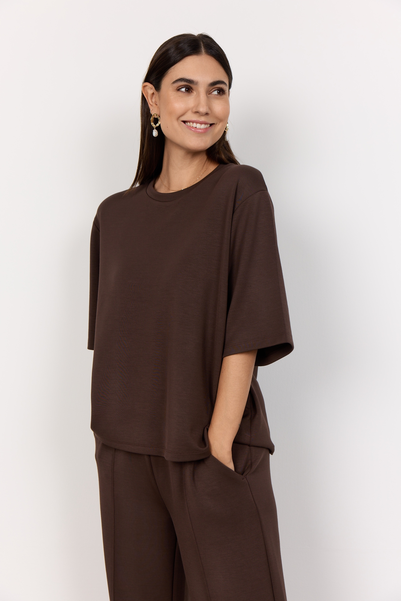 soyaconcept 1100000002199 "SC-BANU 231" aus Viskosemischung mit Modal, Polyester und Elasthan, pflegeleicht