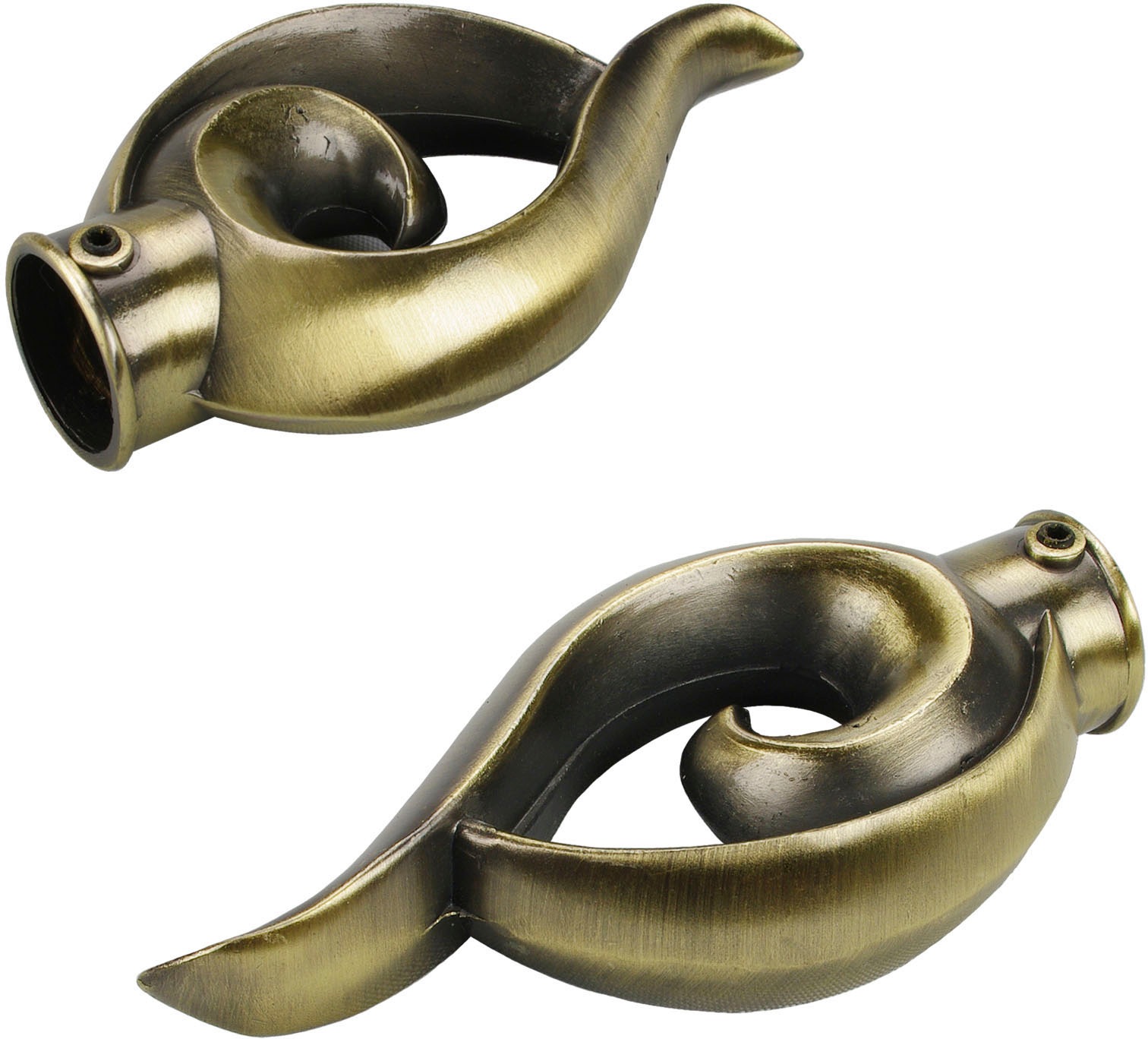 Liedeco Gardinenstange "Stilgarnitur 20 mm Blues Bessie" Ø 20 mm 1 läufig-l günstig online kaufen