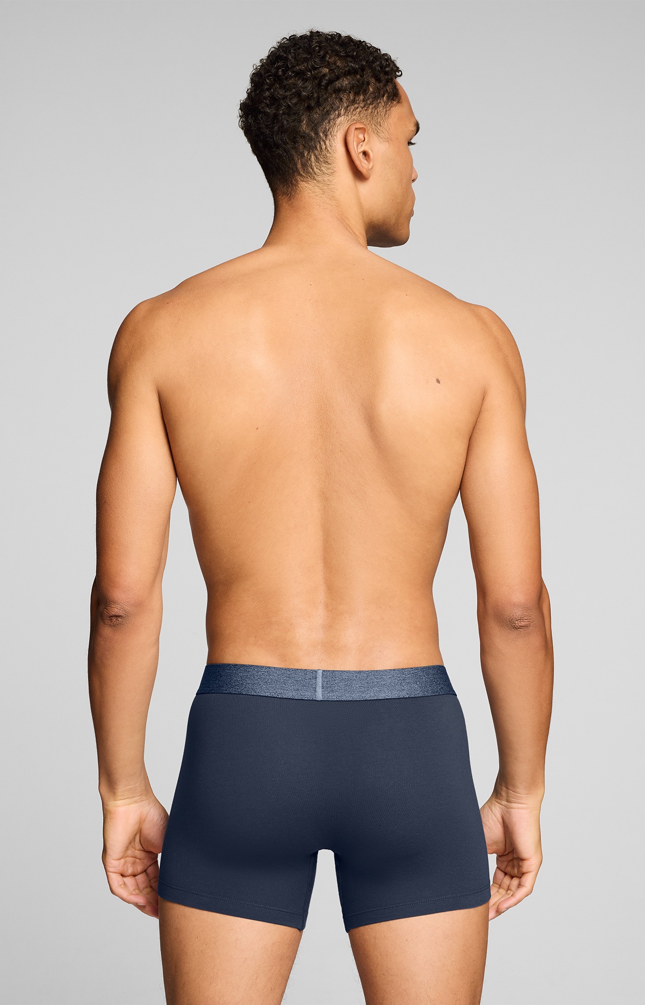 Levi's® Boxer »LEVIS MEN MEL WB BOXER BRIEF« ohne Eingriff, tonaler Logobund, elastisch, Cotton-Mix