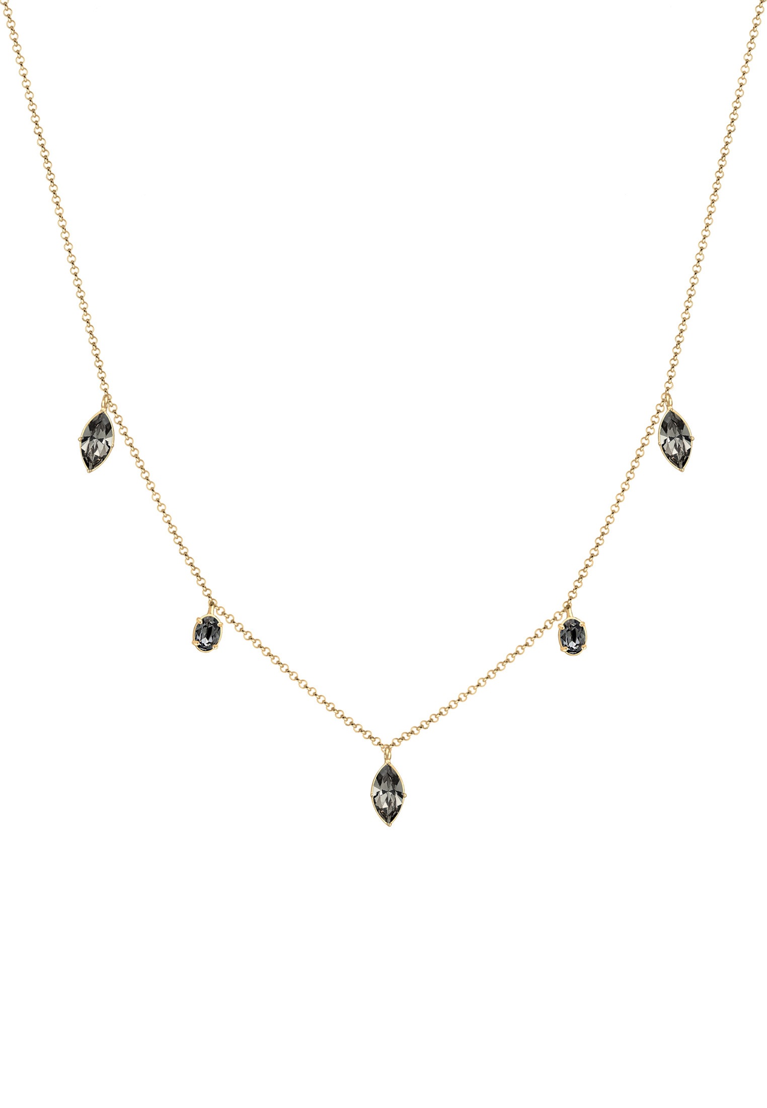 Elli Collierkettchen »Vintage Kristalle 925 Sterling Silber«