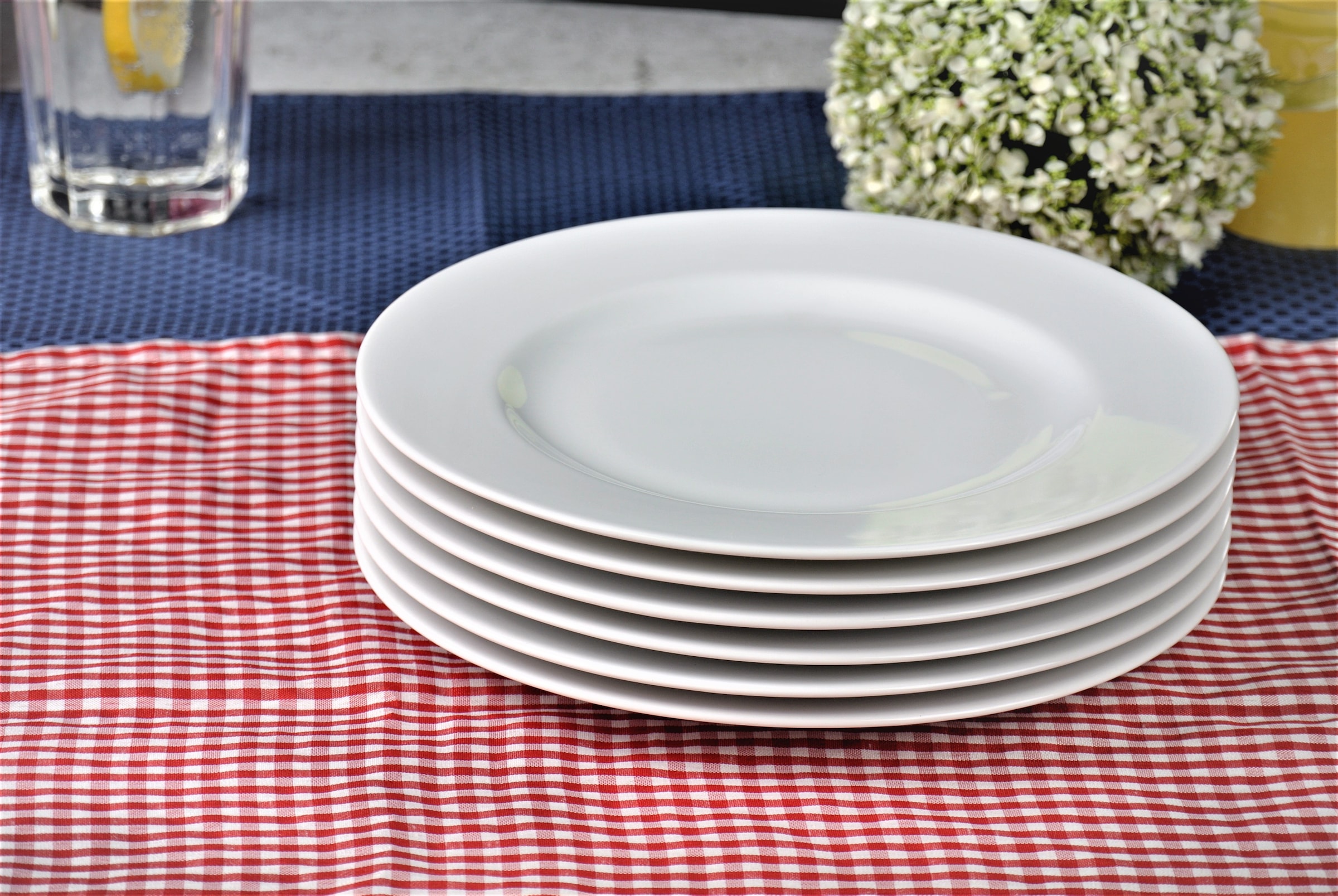 Retsch Arzberg Frühstücksteller »HEIKE WEISS, Dessert- & Kuchenteller 19 cm, Set 6-tlg, Porzellan«, (Set, 6 St.), klassisch runder Frühstücksteller für jeden Anlass, spülmaschinenfest