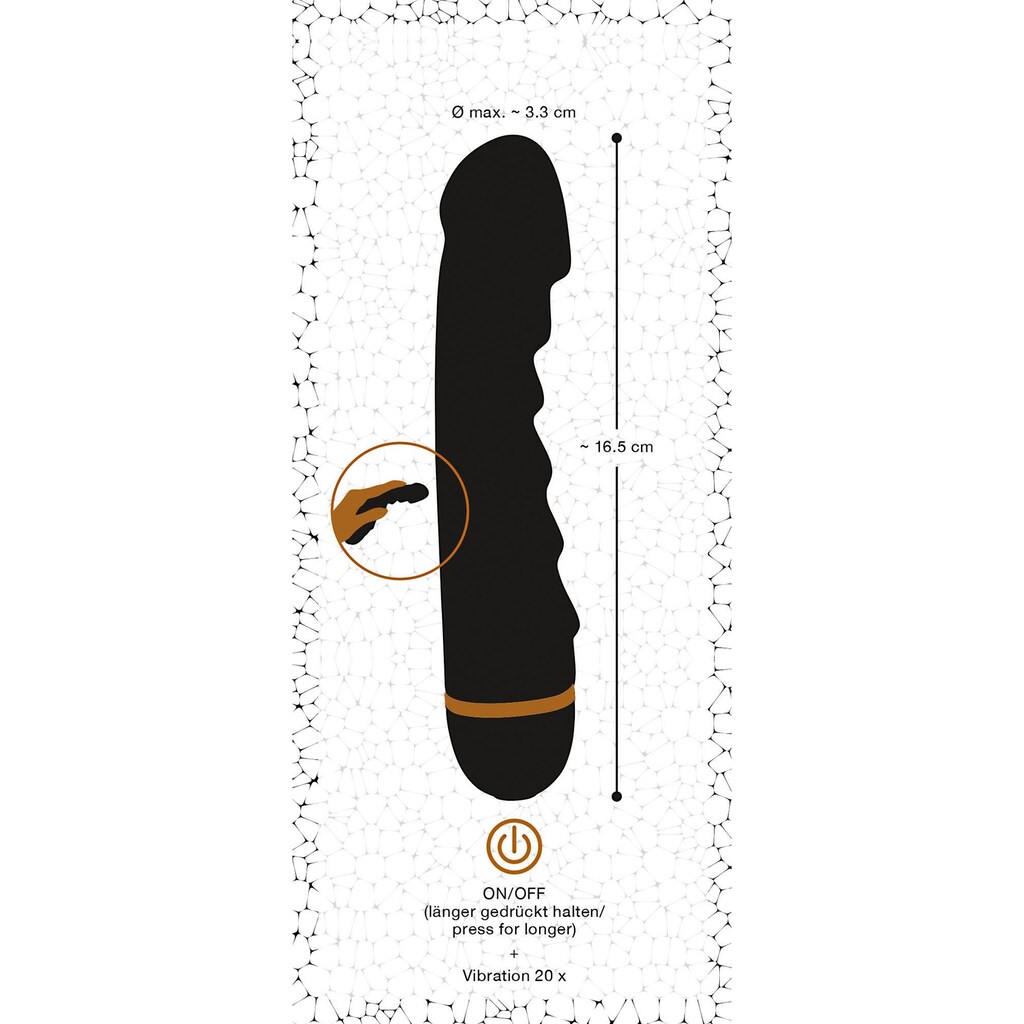 You2Toys Vibrator »Vibrator Bendy Ripple«