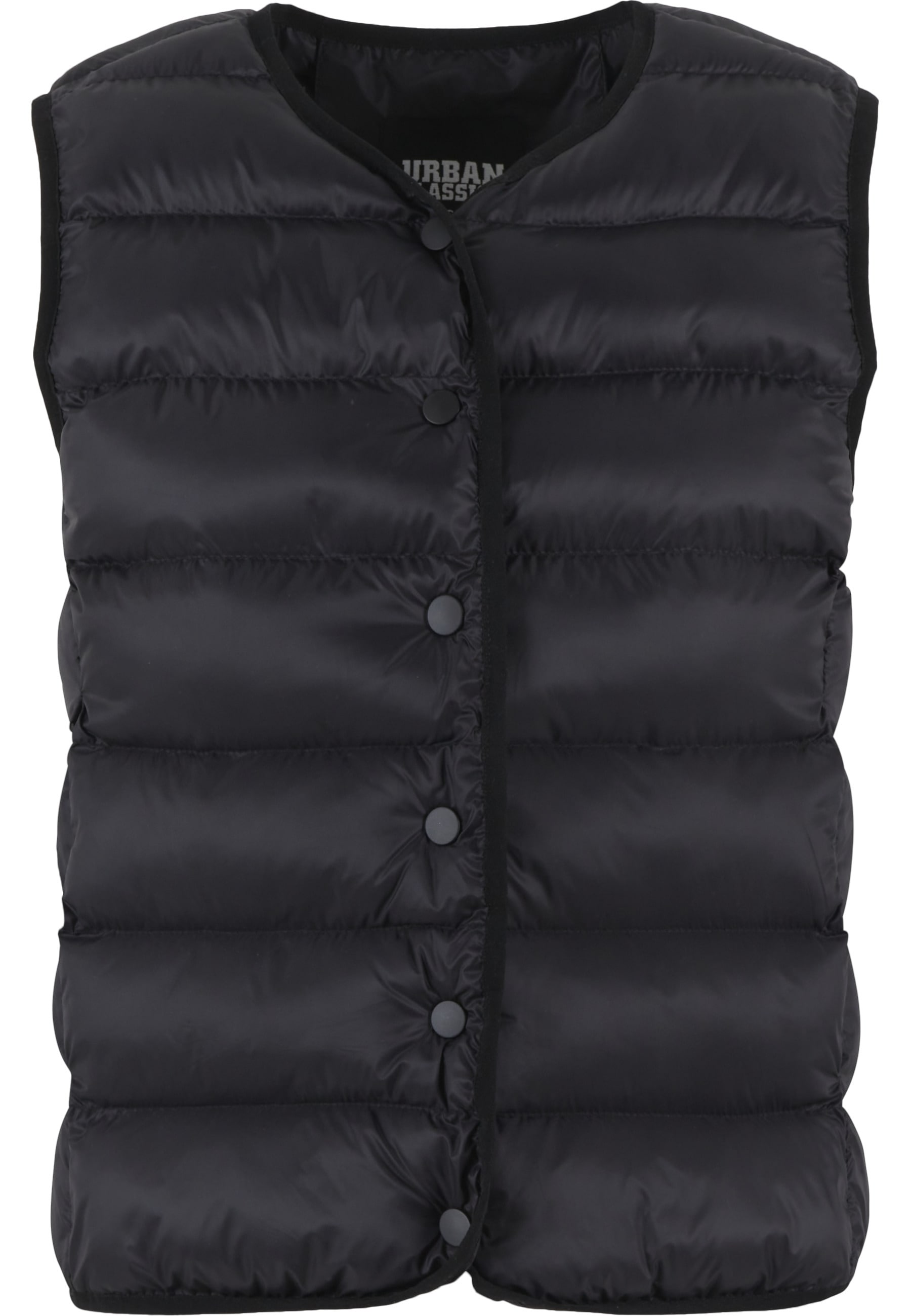 URBAN CLASSICS Steppweste »Urban Classics Ladies Button Puffer Vest«