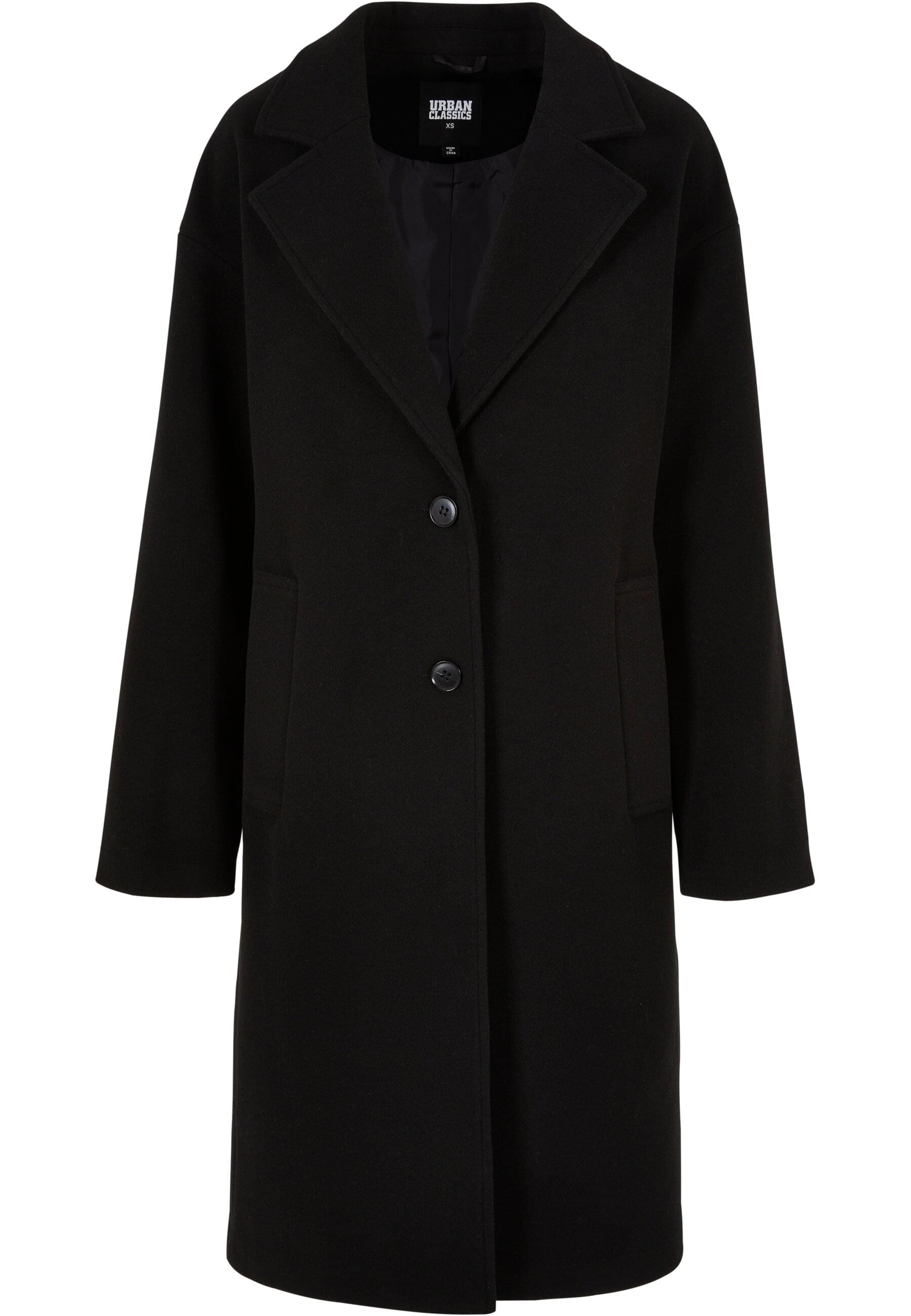 URBAN CLASSICS Winterjacke "Urban Classics Damen Ladies Oversized Long Coat günstig online kaufen
