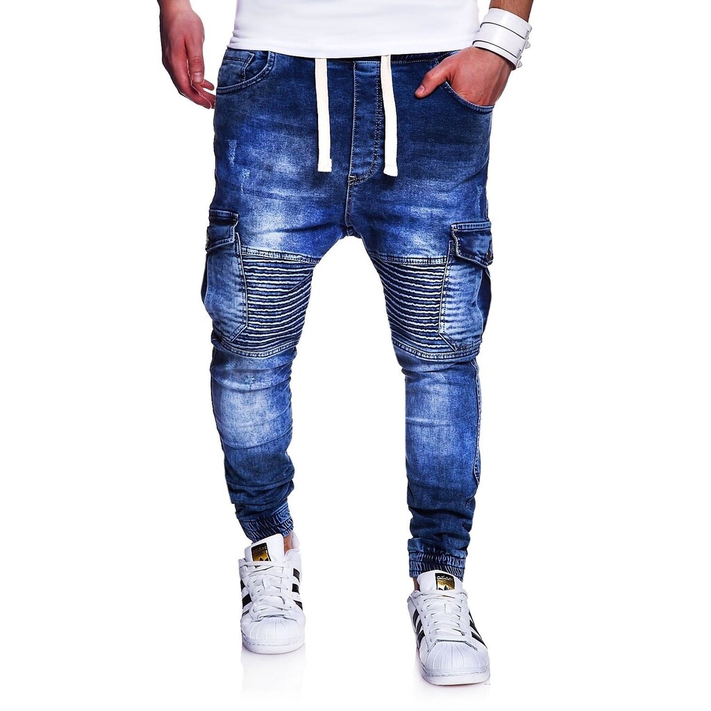 behype Slim-fit-Jeans »MORI«