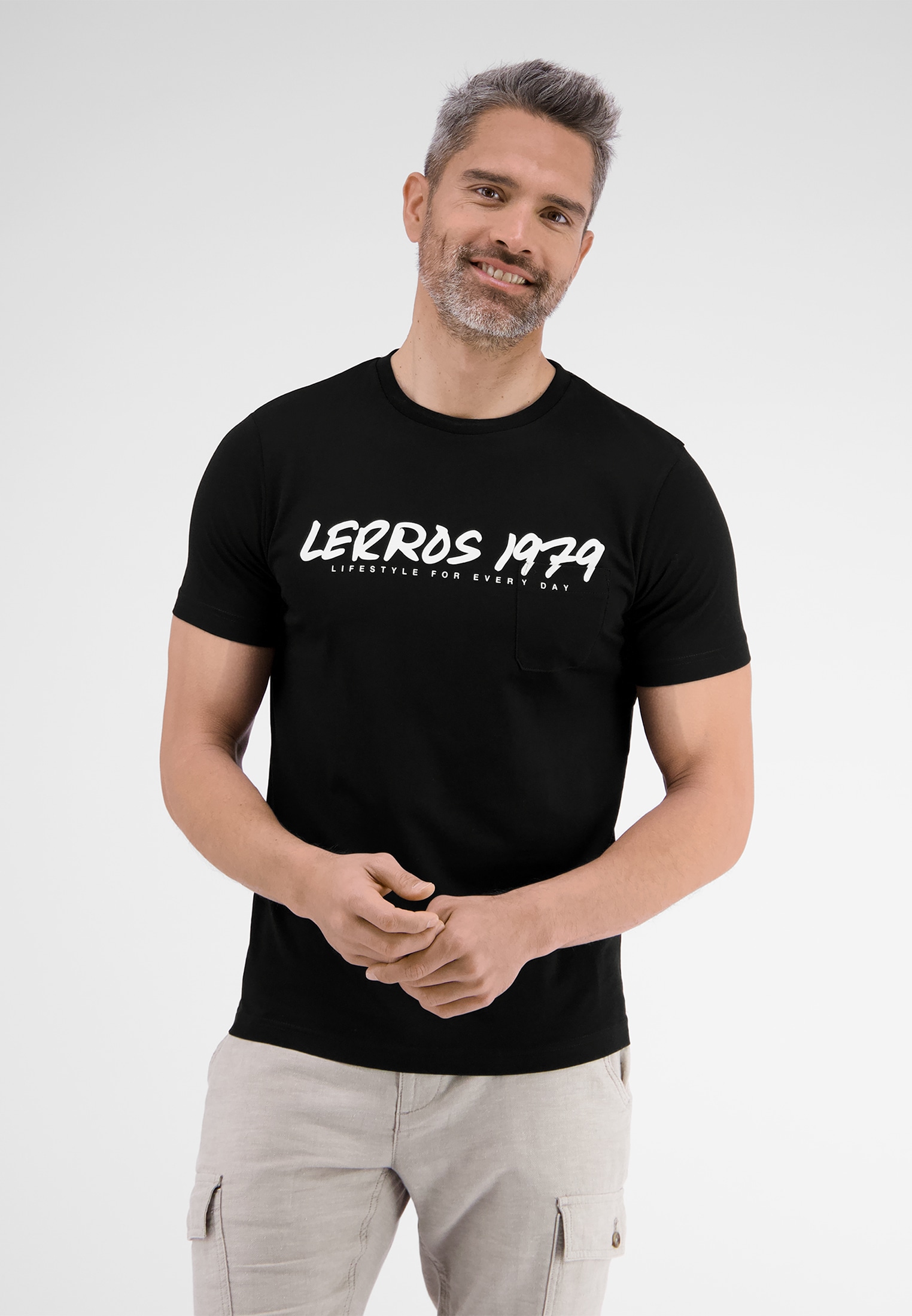 LERROS T-Shirt »LERROS T-Shirt *LERROS 1979*«