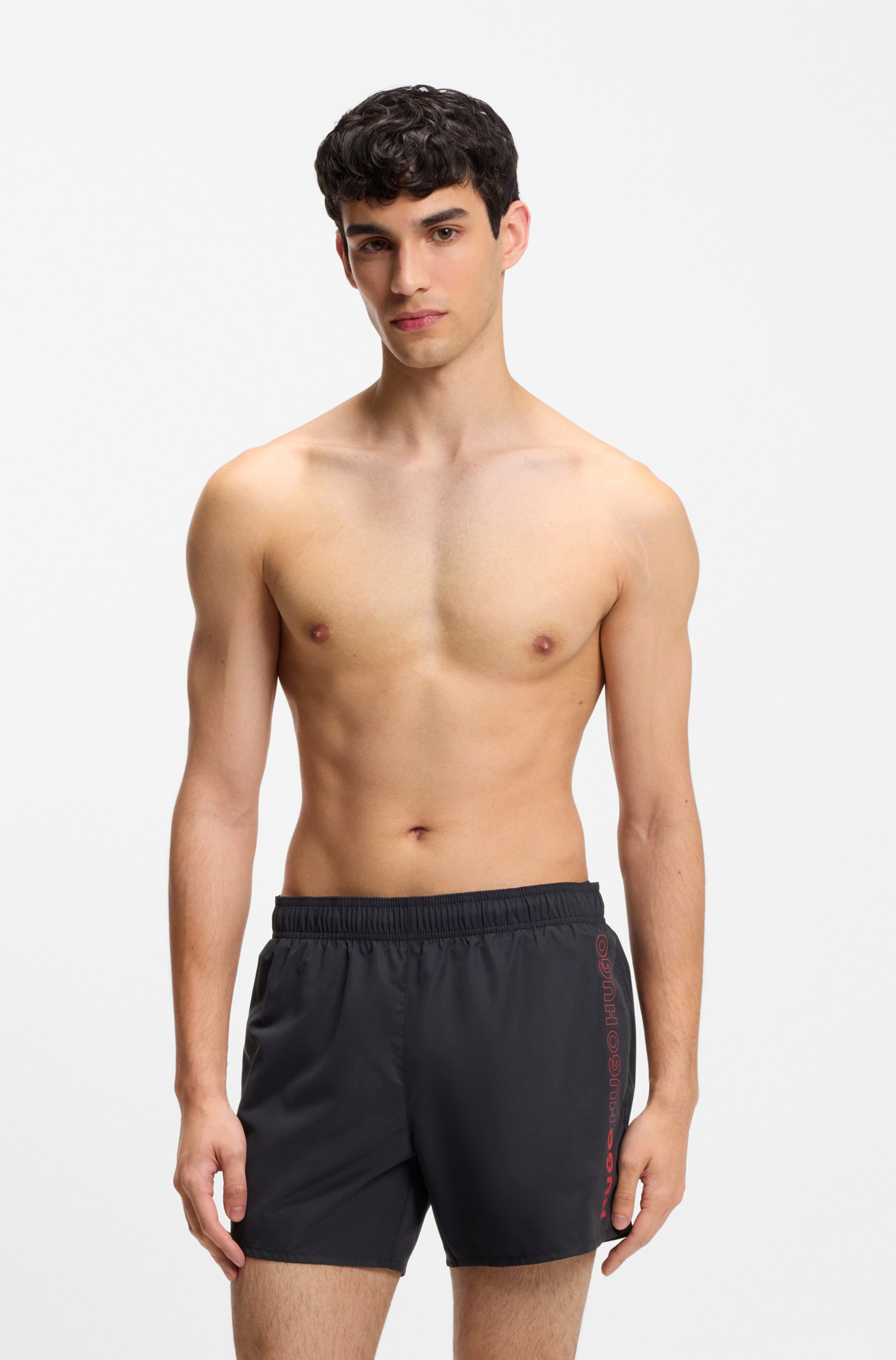 HUGO Underwear Badehose "TIKI" mit elastischem Bund
