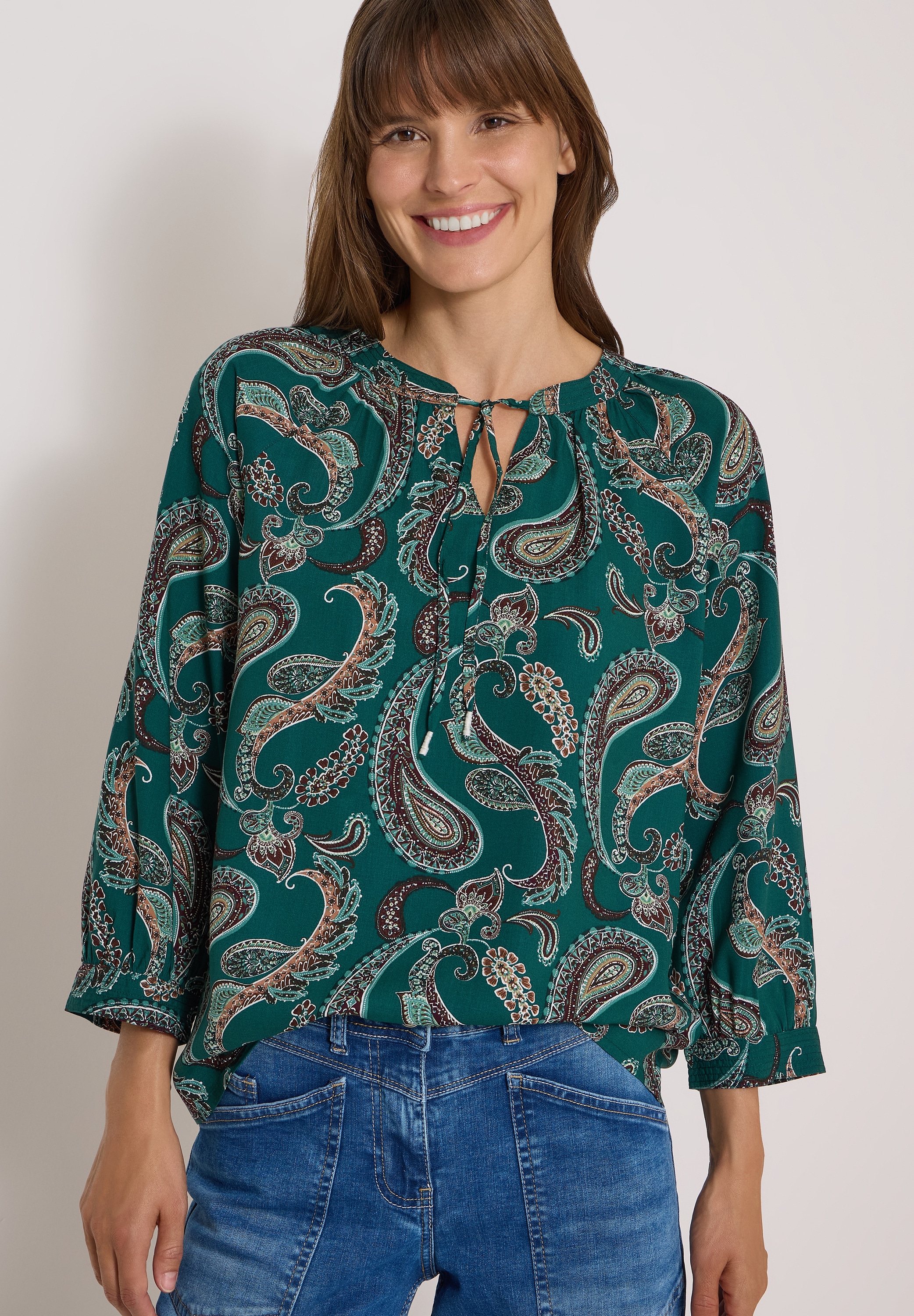 Cecil Shirtbluse aus softer Viskose
