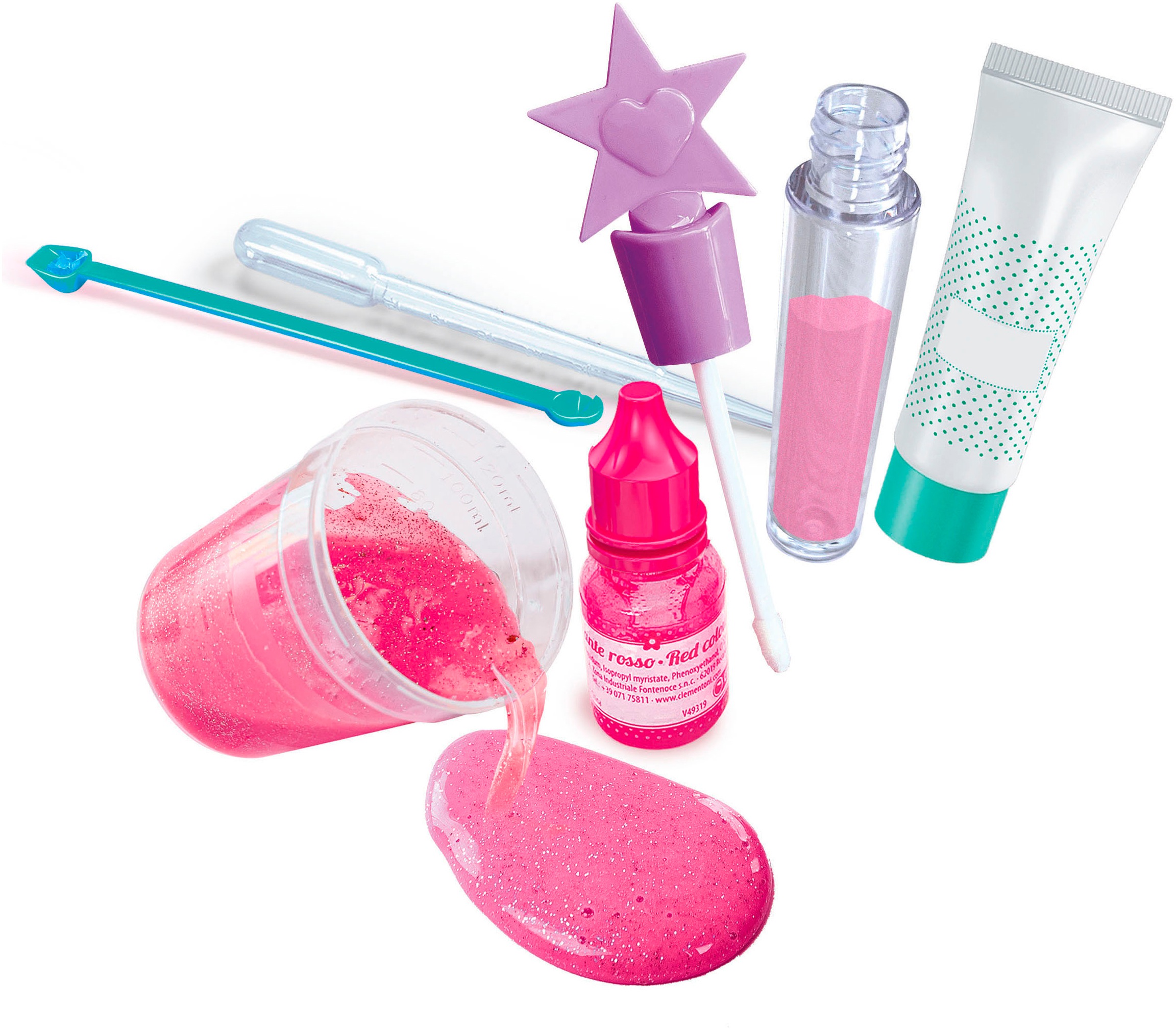 Clementoni® Experimentierkasten »Galileo Lab, Lip-Gloss Mini-Set«