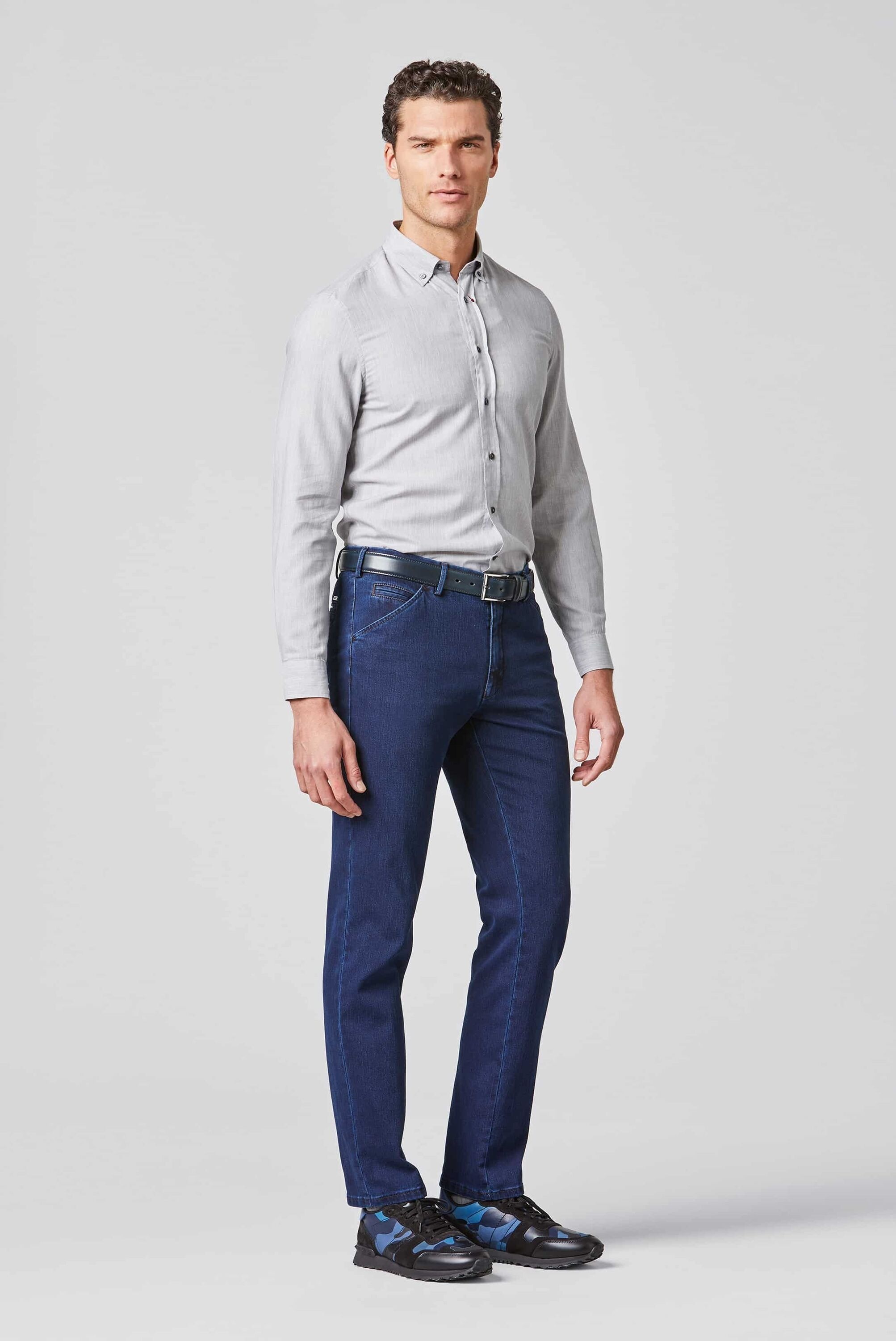 MEYER Chicago 5-Pocket Jeans Beige 60 3