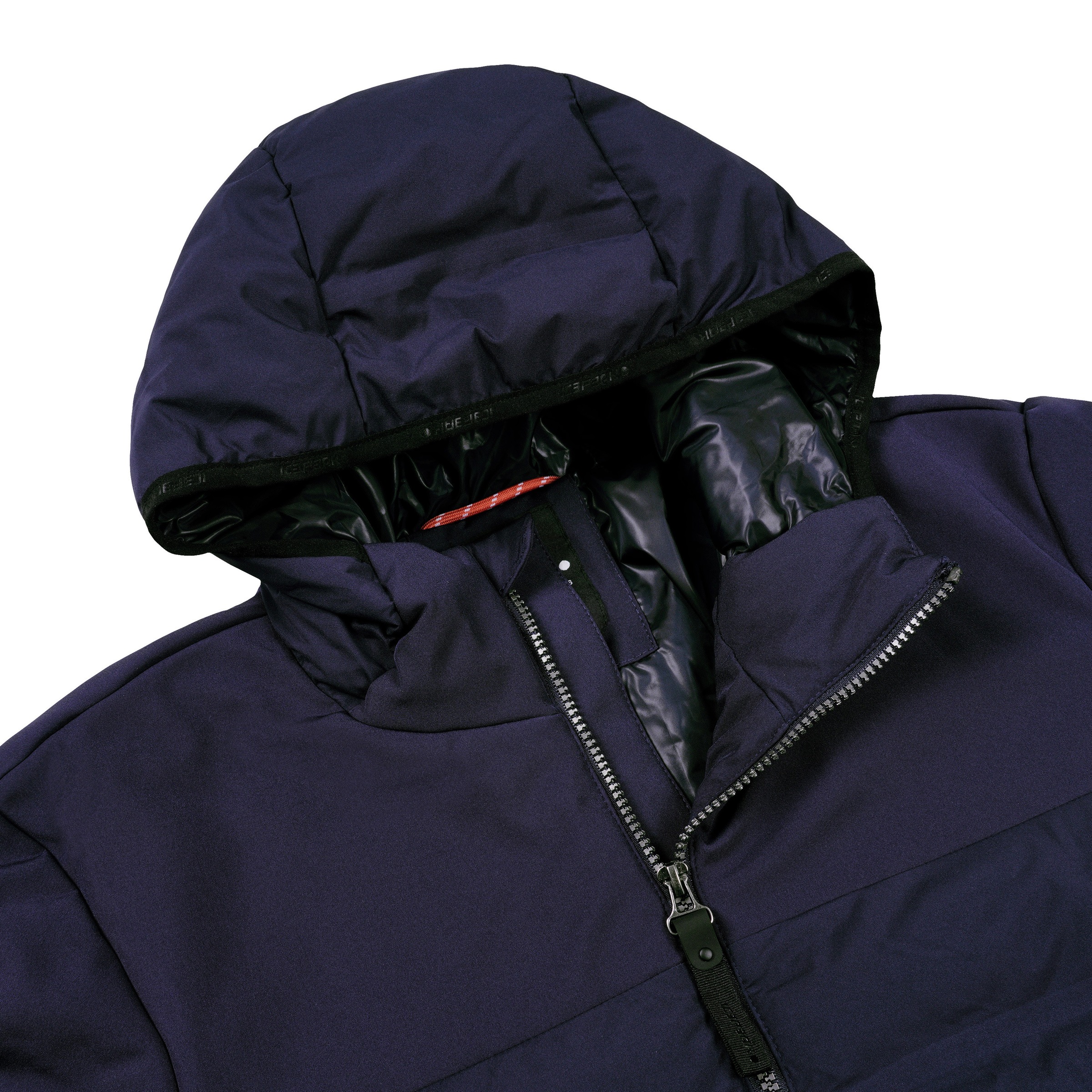 Icepeak Strickfleecejacke »H STRICKFLEECEJACKE AGAR«, mit Kapuze, mit Logopatch am Oberarm