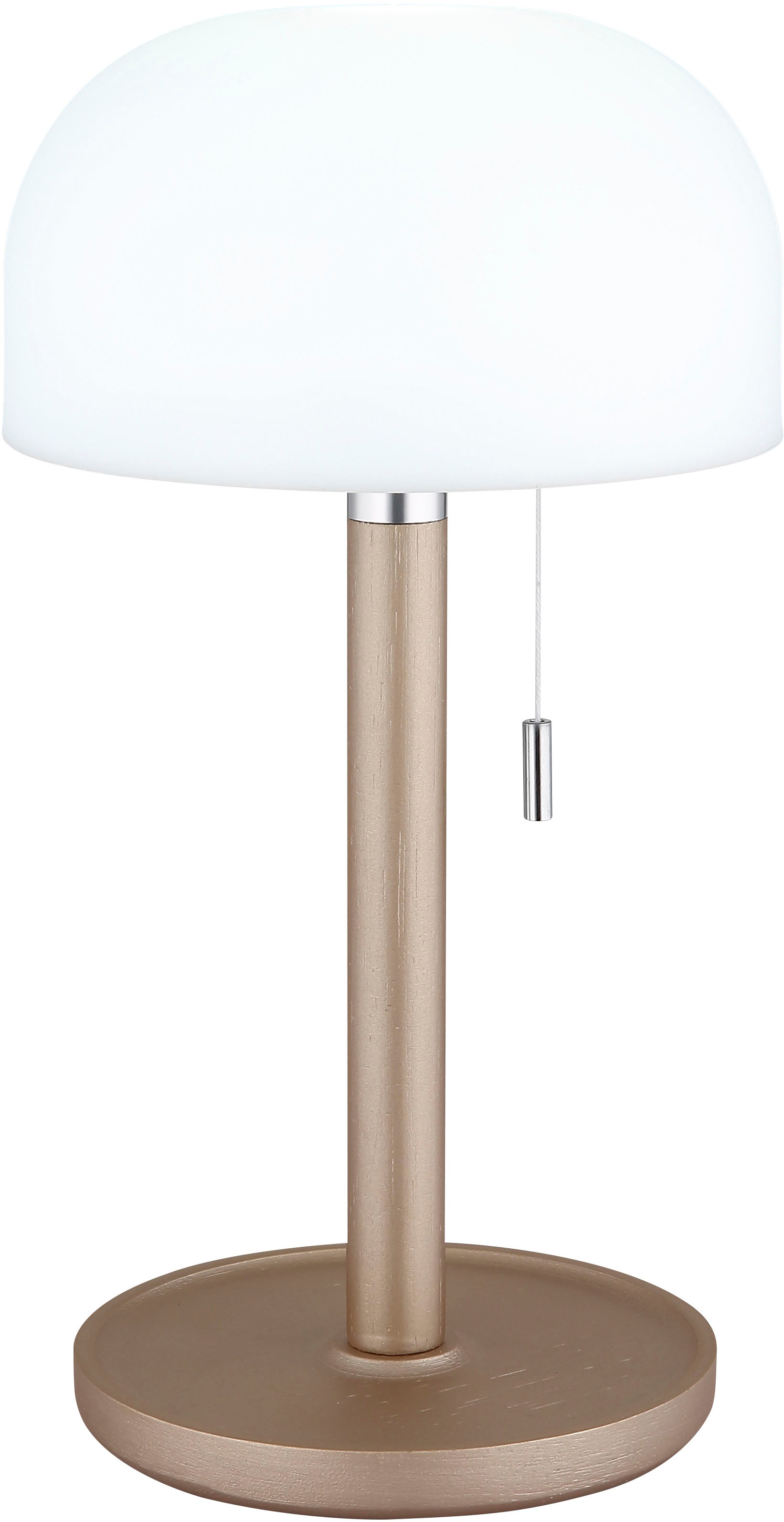GLOBO LIGHTING LED Tischleuchte »NORMAN«, LED fest integriert, CCT-Funktion von warmen 3000 K bis kühleren 6000 K