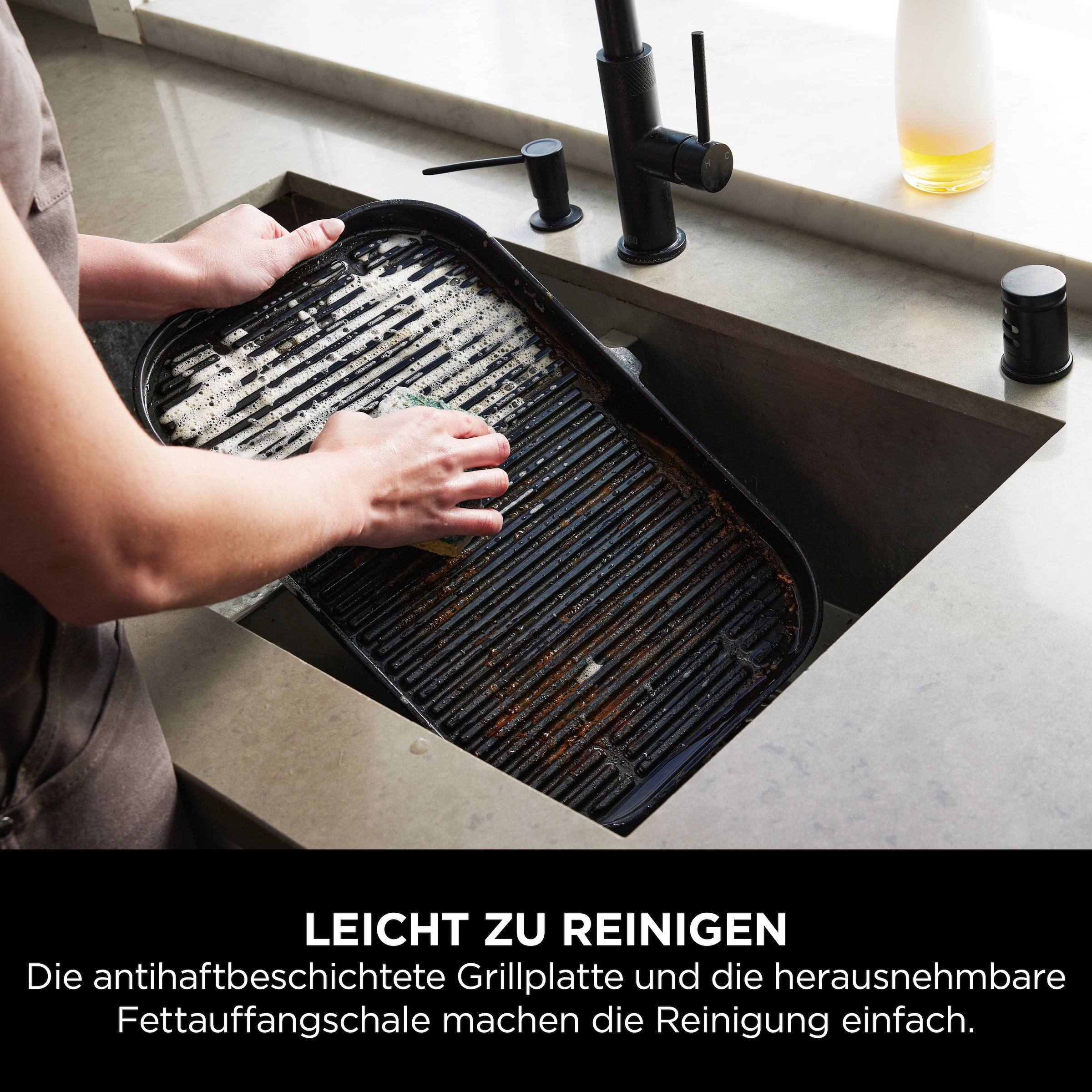 NINJA Tischgrill »Woodfire Pro Connect XL OG901EU«, 1700 W, Elektrischer Outdoor Grill & Smoker