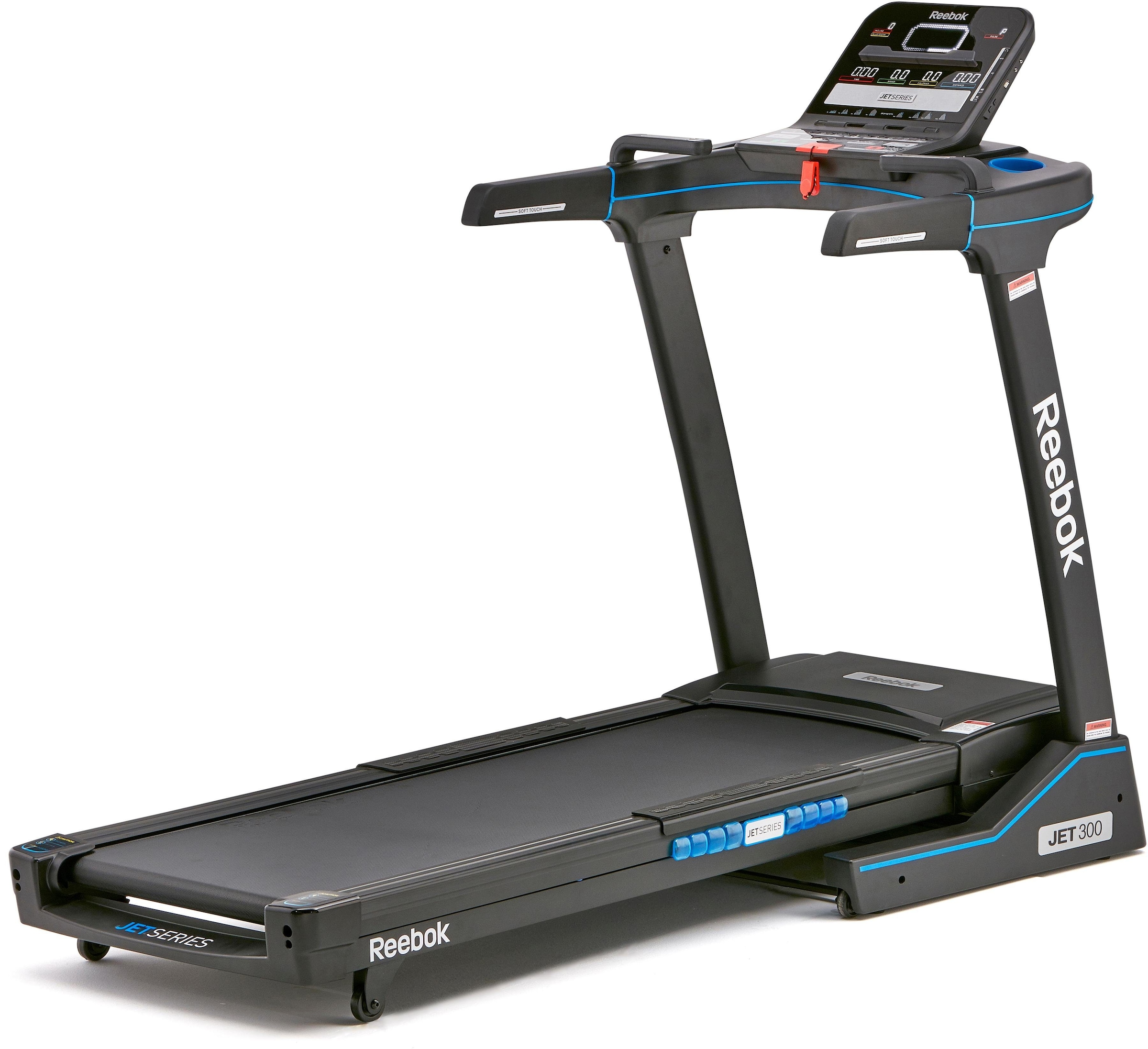 Reebok Laufband »Jet 300 Series«, (mit Soft-Drop Faltmechanismus), bis max. 20 km/h, klappbar