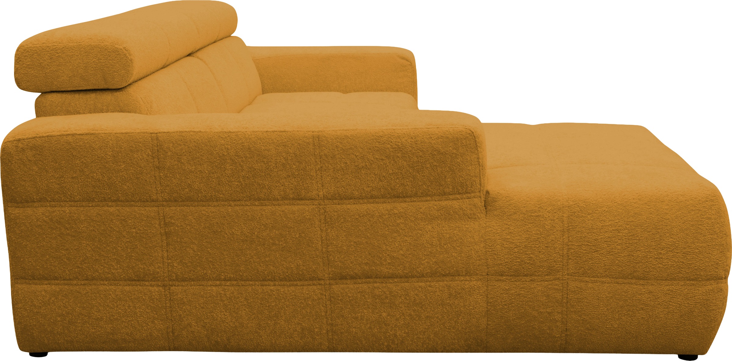 OTTO home Ecksofa »Ballerup« Mit Kopfteilverstellung, wahlweise mit Sitztiefenverstellung