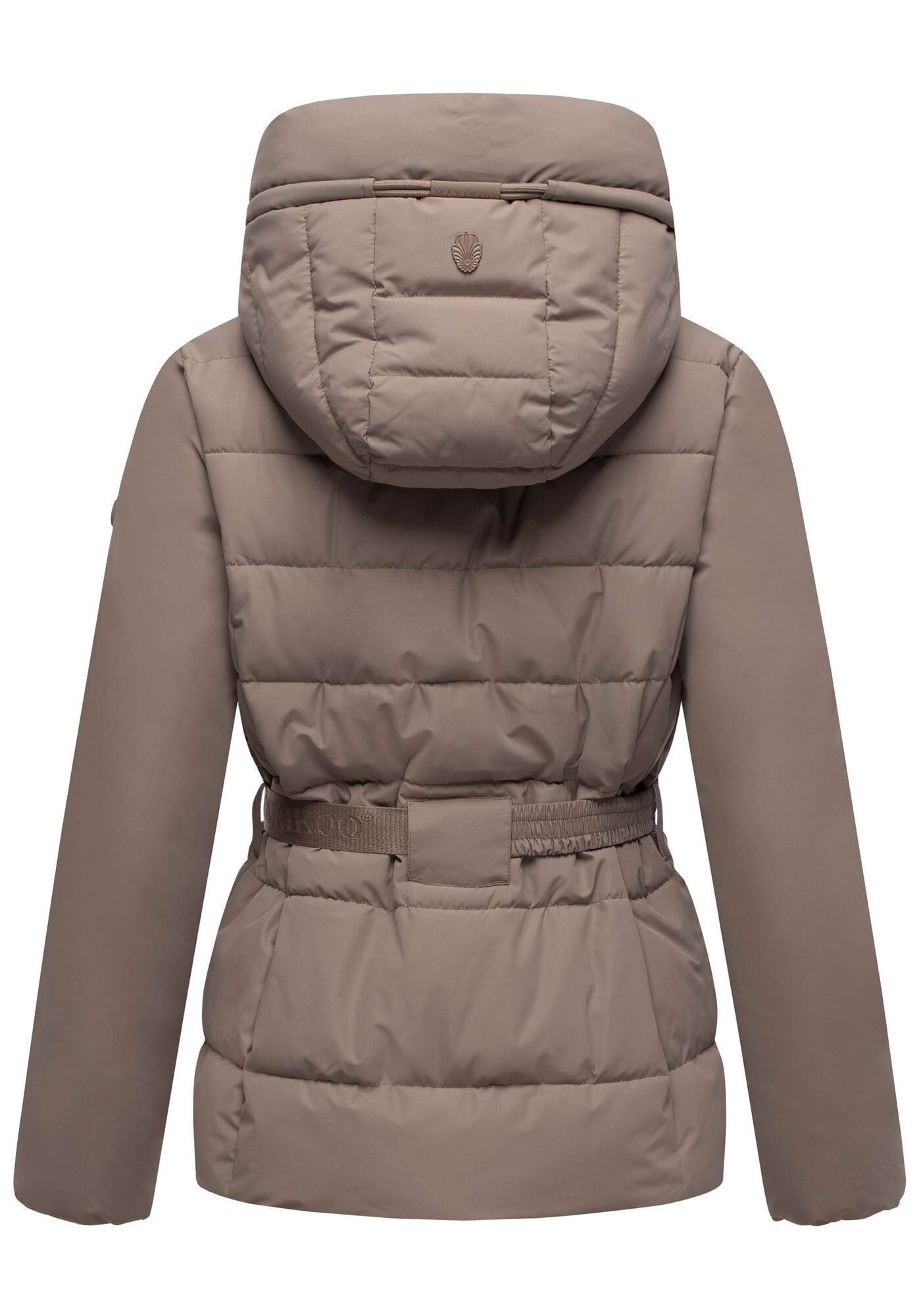 Marikoo Winterjacke »Himee«, Taillengürtel mit robuster Klickschnalle