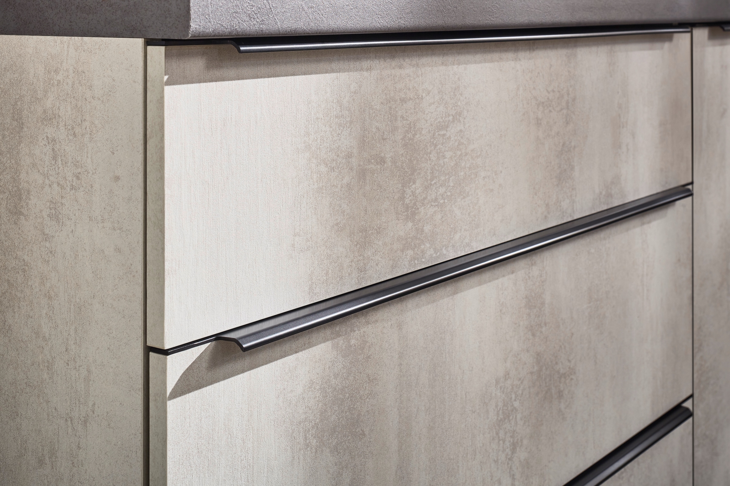 BASIC by Balculina Küchenzeile »Boston«, Breite 200 + 123 cm, wahlweise mit E-Geräten