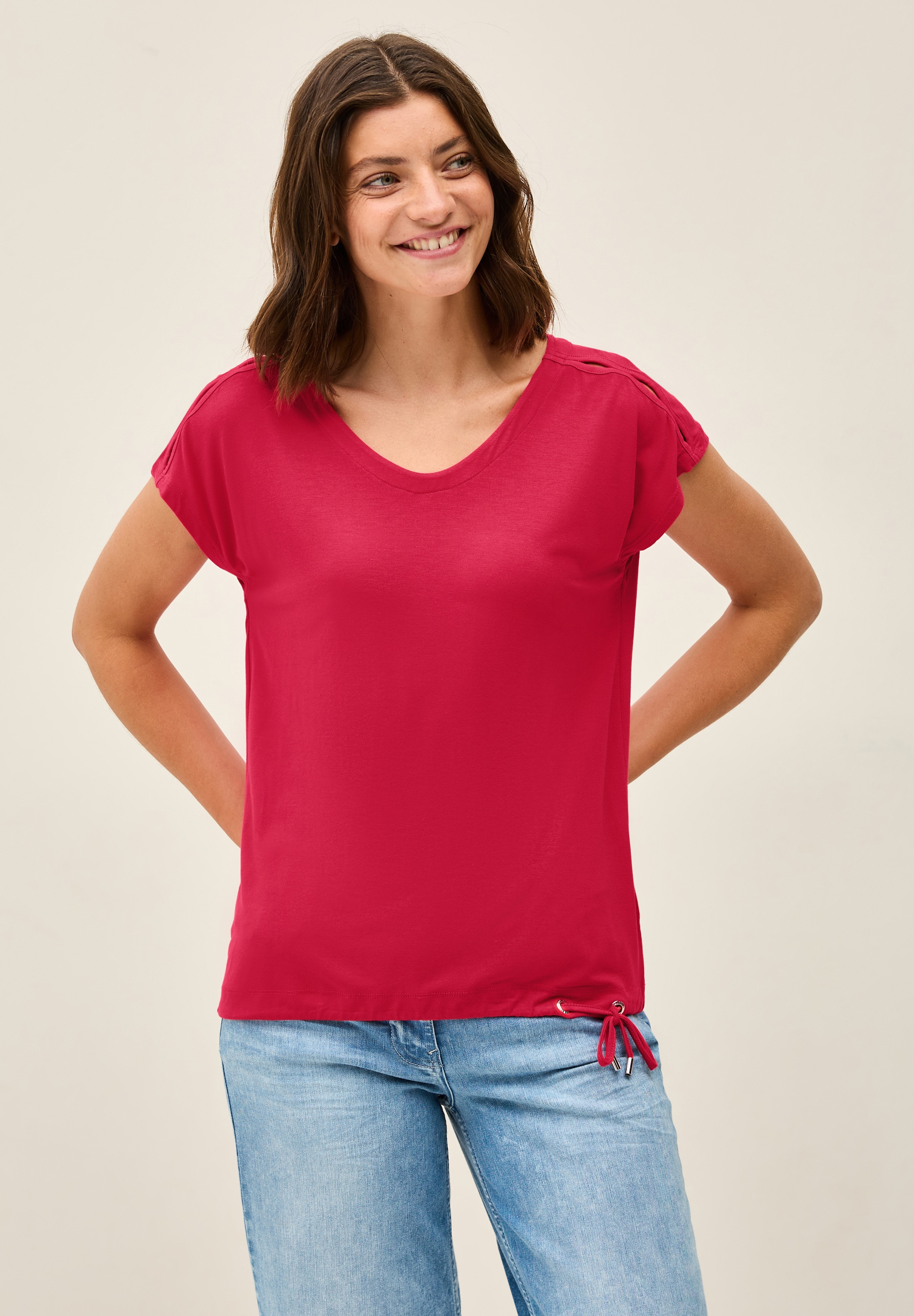 Cecil T-Shirt, aus softer Viskose günstig online kaufen