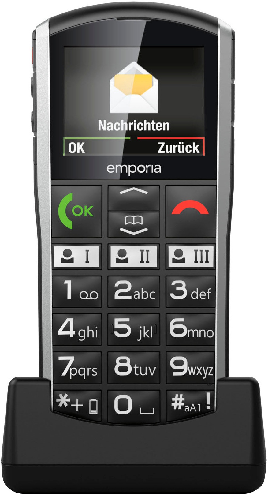 Emporia Handy »SIMPLICITY-LTE«, Schwarz