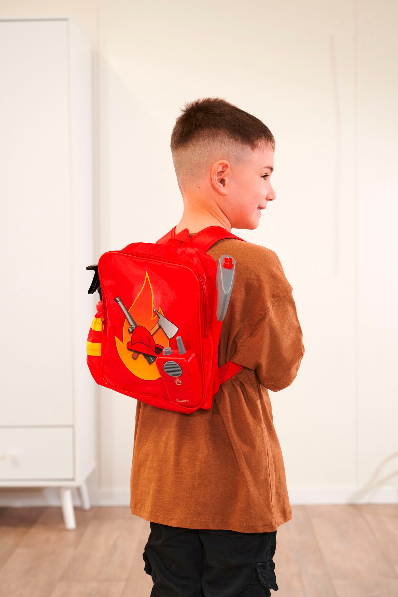 SIMBA Spielzeug-Axt »Feuerwehr Rucksack Set«