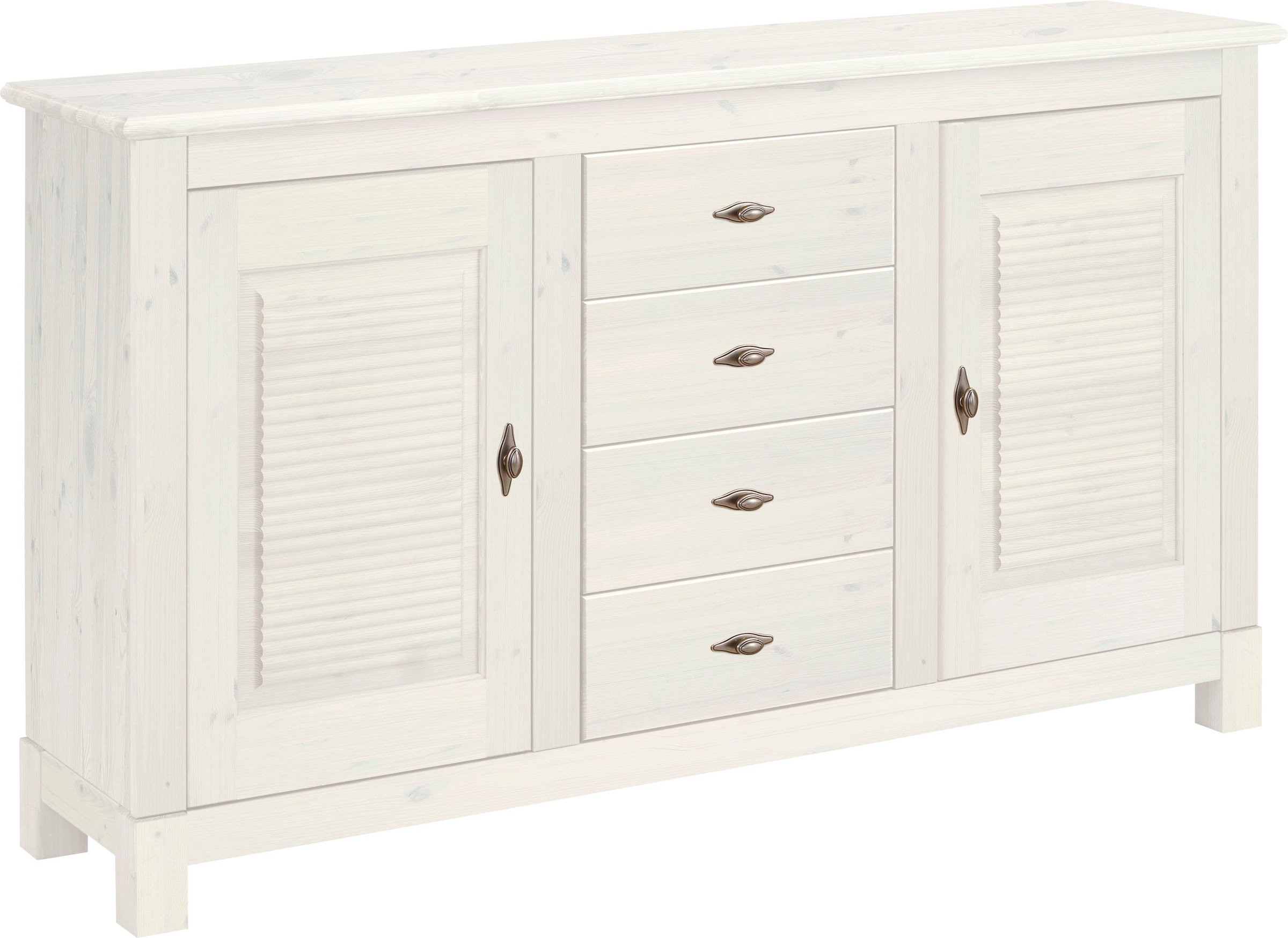 Home affaire Sideboard "Rauna", (B/T/H: 150/37/84 cm), Kommode, FSC-zertifi günstig online kaufen