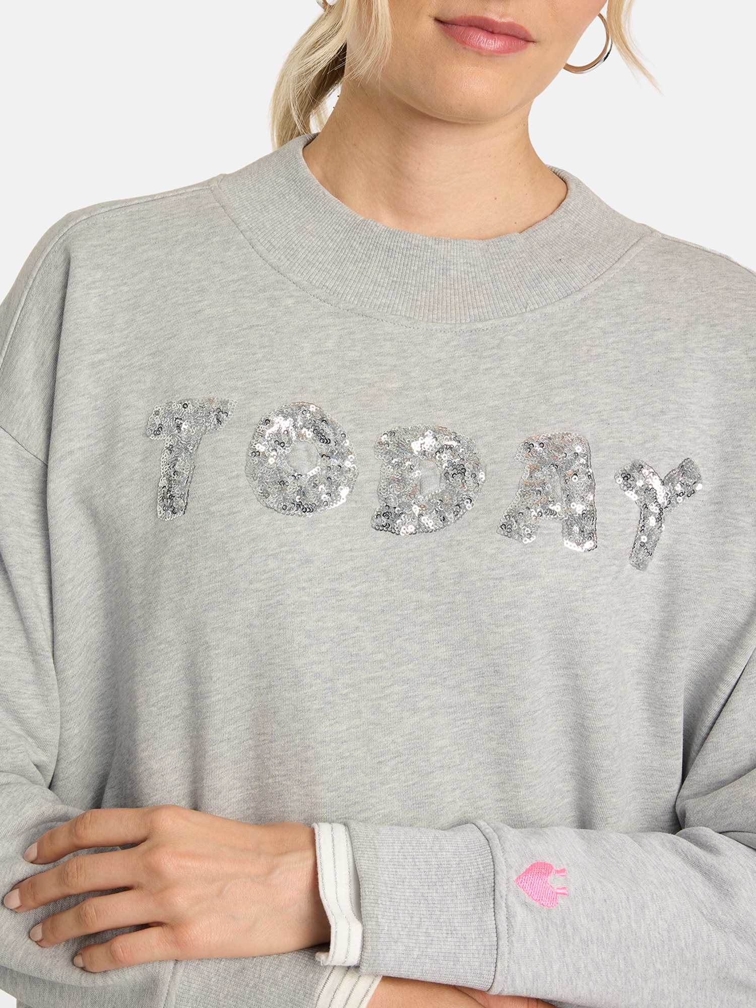 Lieblingsstück Sweatshirt »EllaL«, mit Pailletten, Baumwolle
