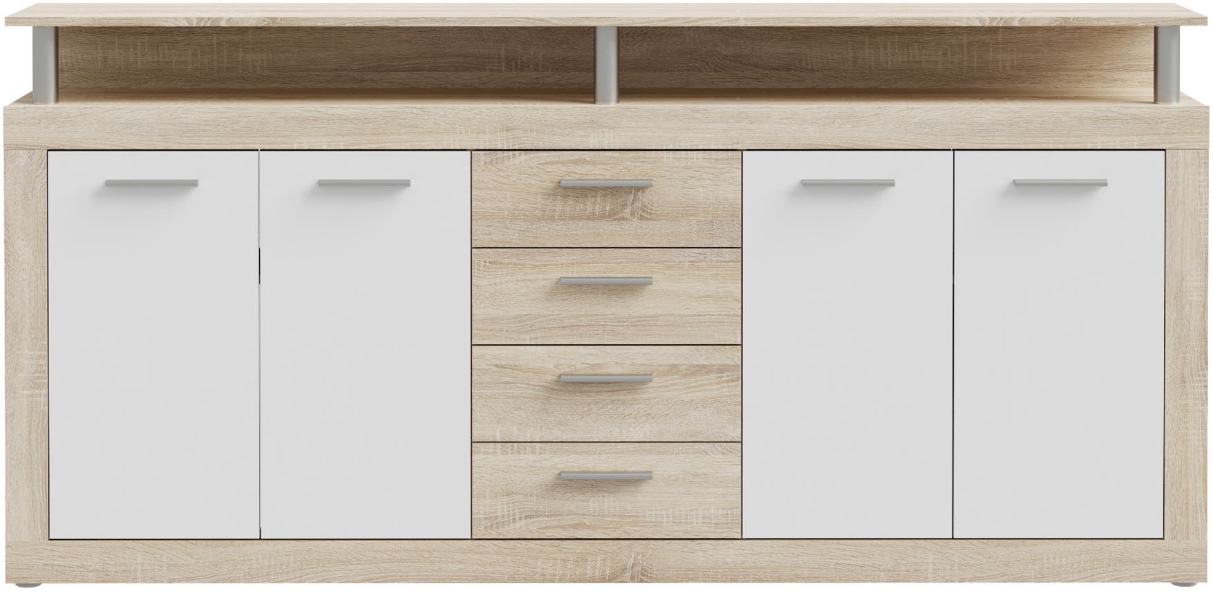 FORTE Sideboard, B/H/T 197,5/94,4/36,3 cm, viel Stauraum günstig online kaufen