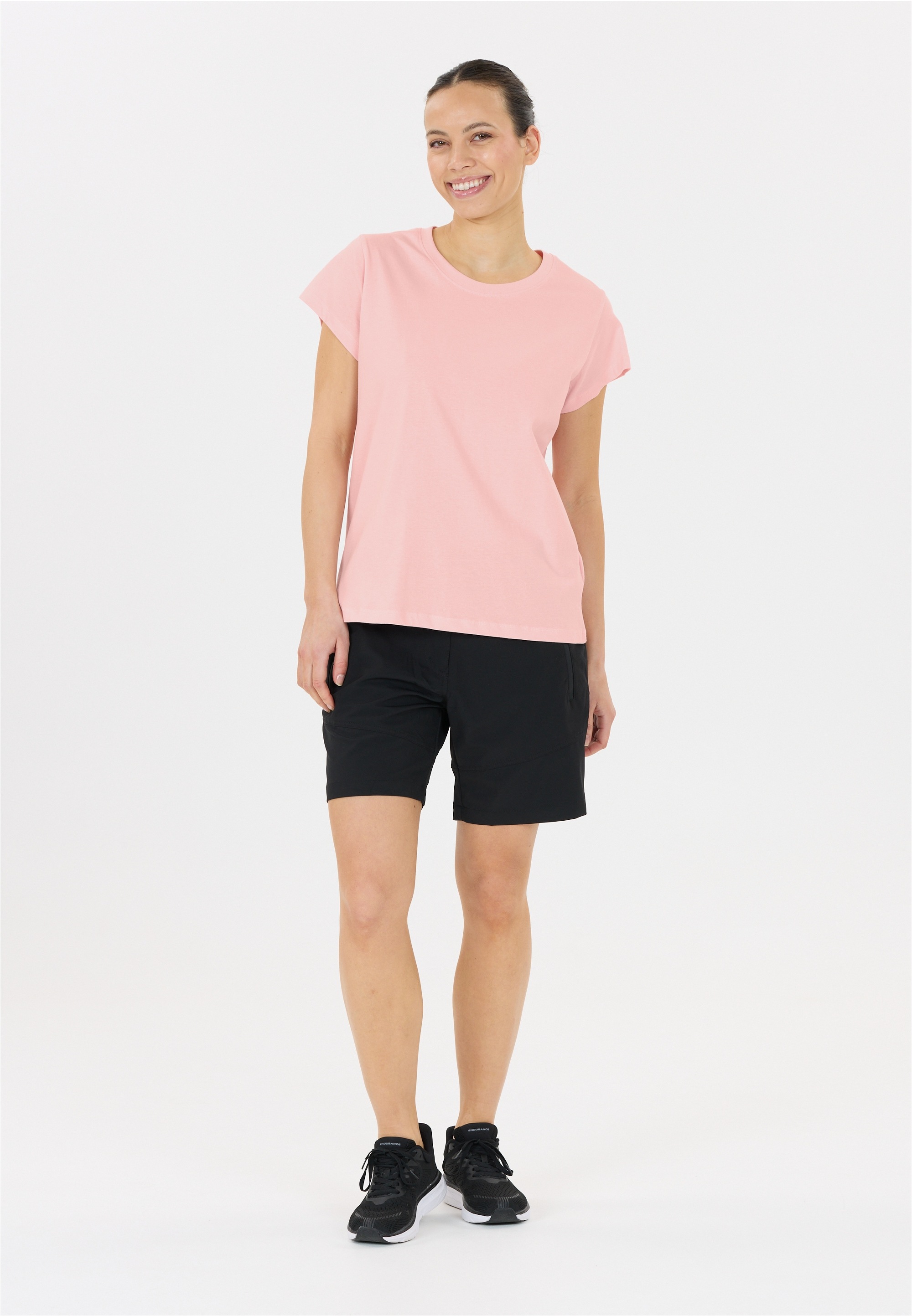 CRUZ Funktionsshirt »Highmore«, im smarten Basic-Look aus reiner Baumwolle
