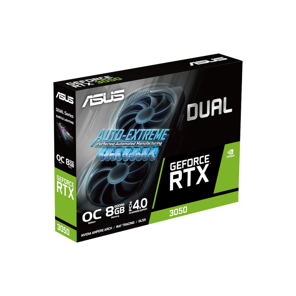 Asus Grafikkarte »DUAL-RTX3050-O8G-V2«, 8 GB, GDDR6