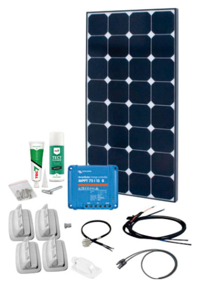 Solaranlage »SPR Caravan Kit, Solar Peak MPPT SMS15 120 W«, (Komplett-Set)