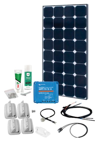 Solaranlage »SPR Caravan Kit, Solar Peak MPPT SMS15 120 W«, (Komplett-Set)