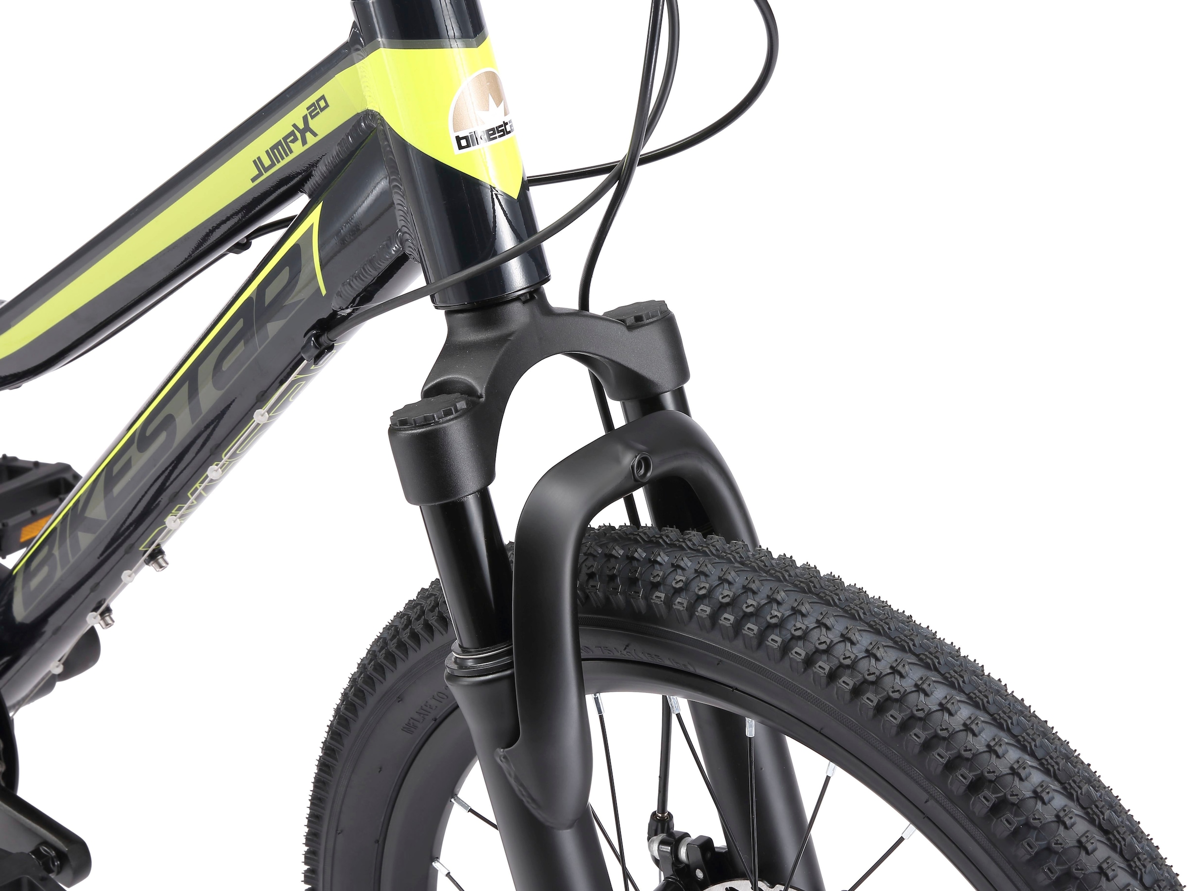 Bikestar Jugendfahrrad, 7 Gang, Shimano, RD-TY21 Schaltwerk, Kettenschaltung
