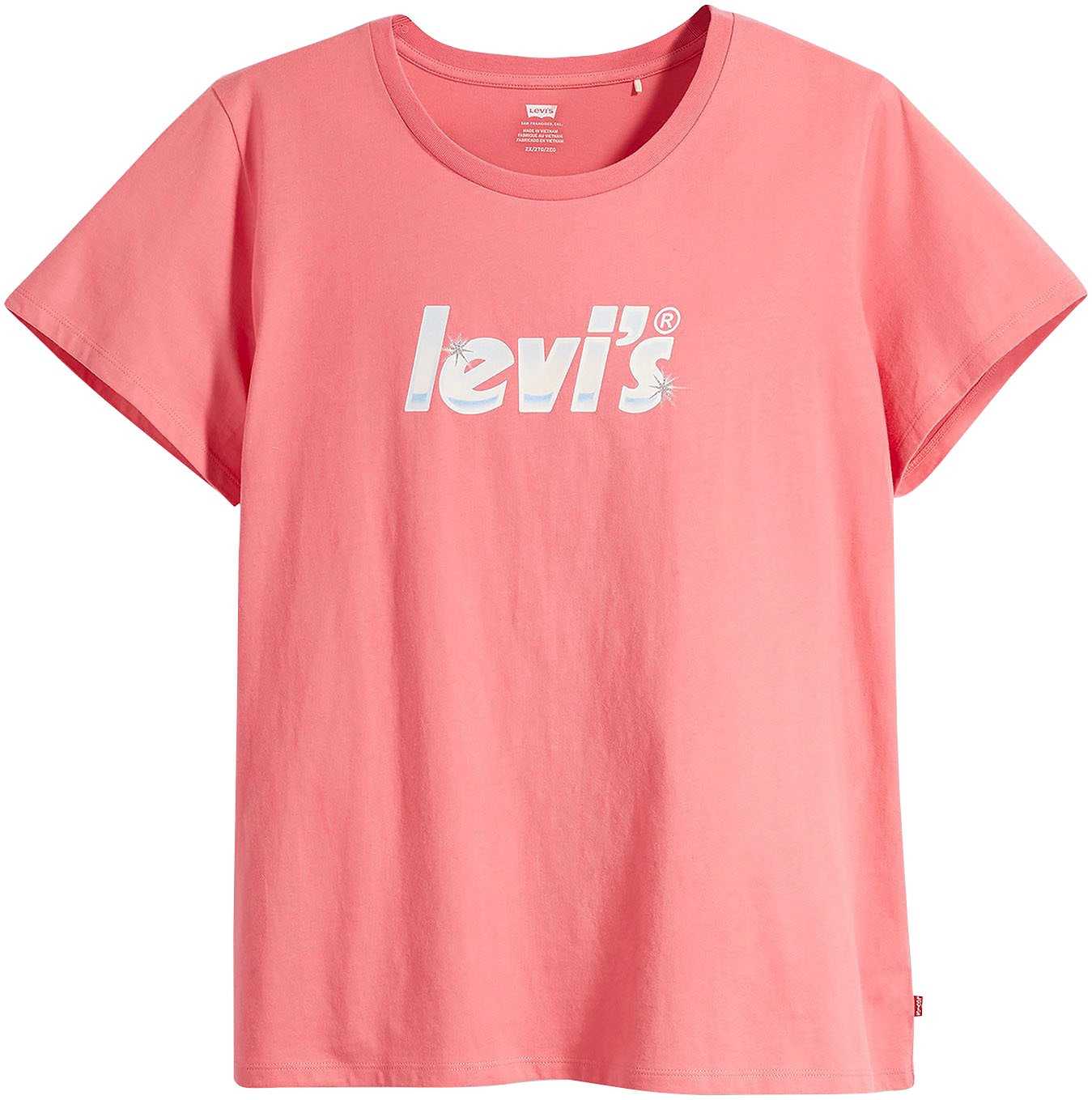Levi's® Plus Rundhalsshirt »PL PERFECT TEE REDS«