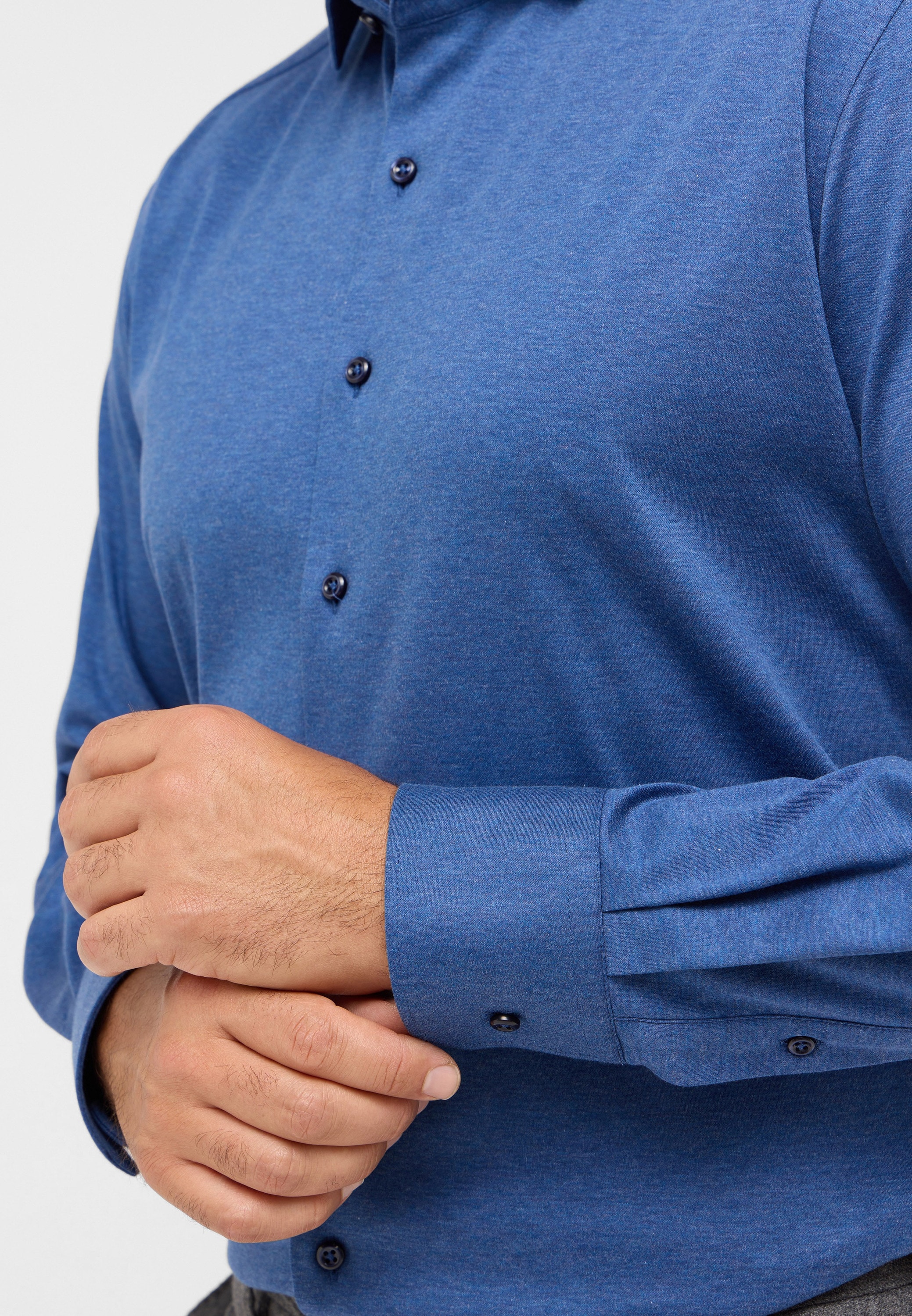 Eterna Langarmhemd »MODERN FIT«, NON IRON (bügelfrei)