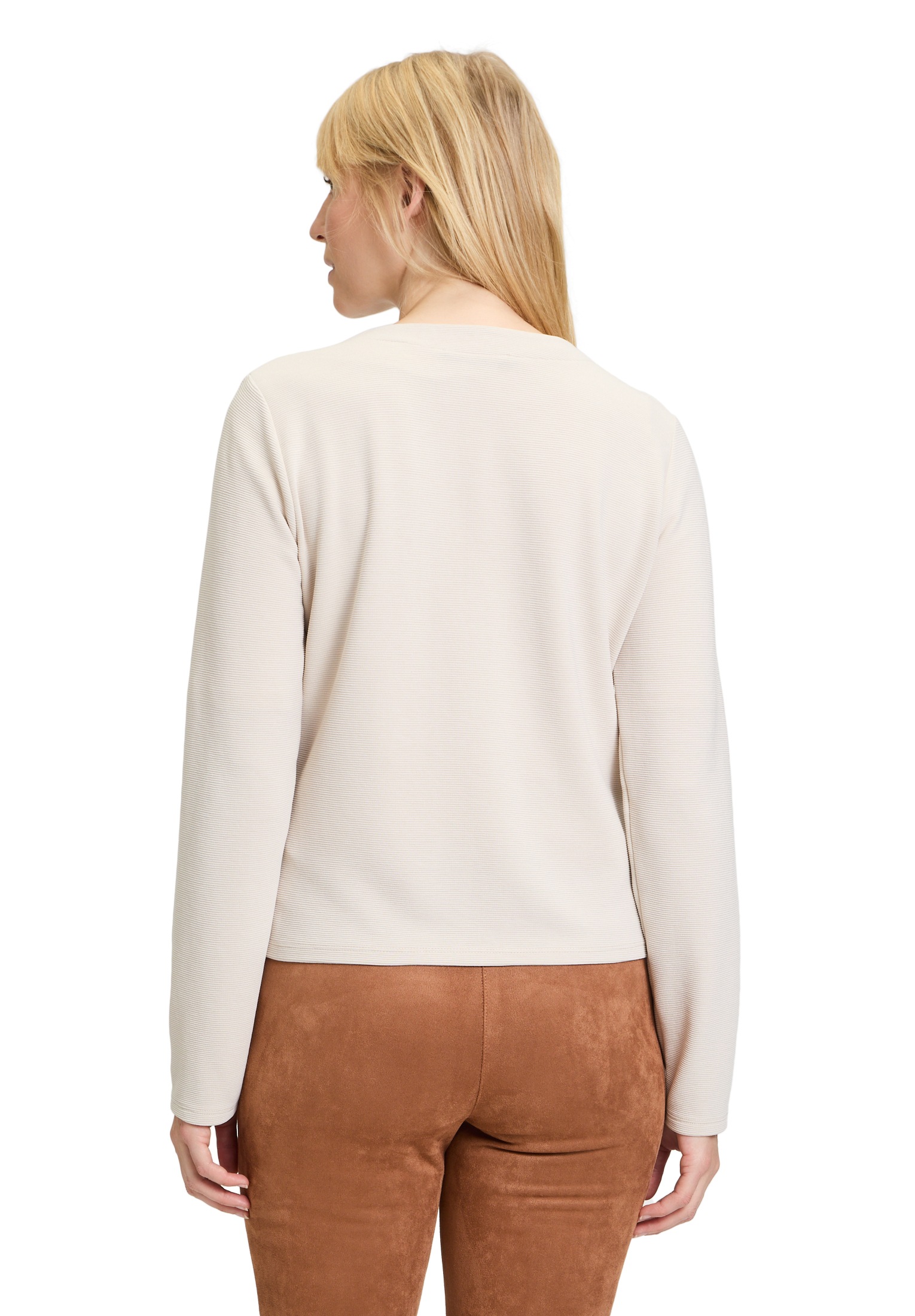 Betty Barclay Sweatjacke »Betty Barclay Shirtjacke mit Struktur«, Taschen