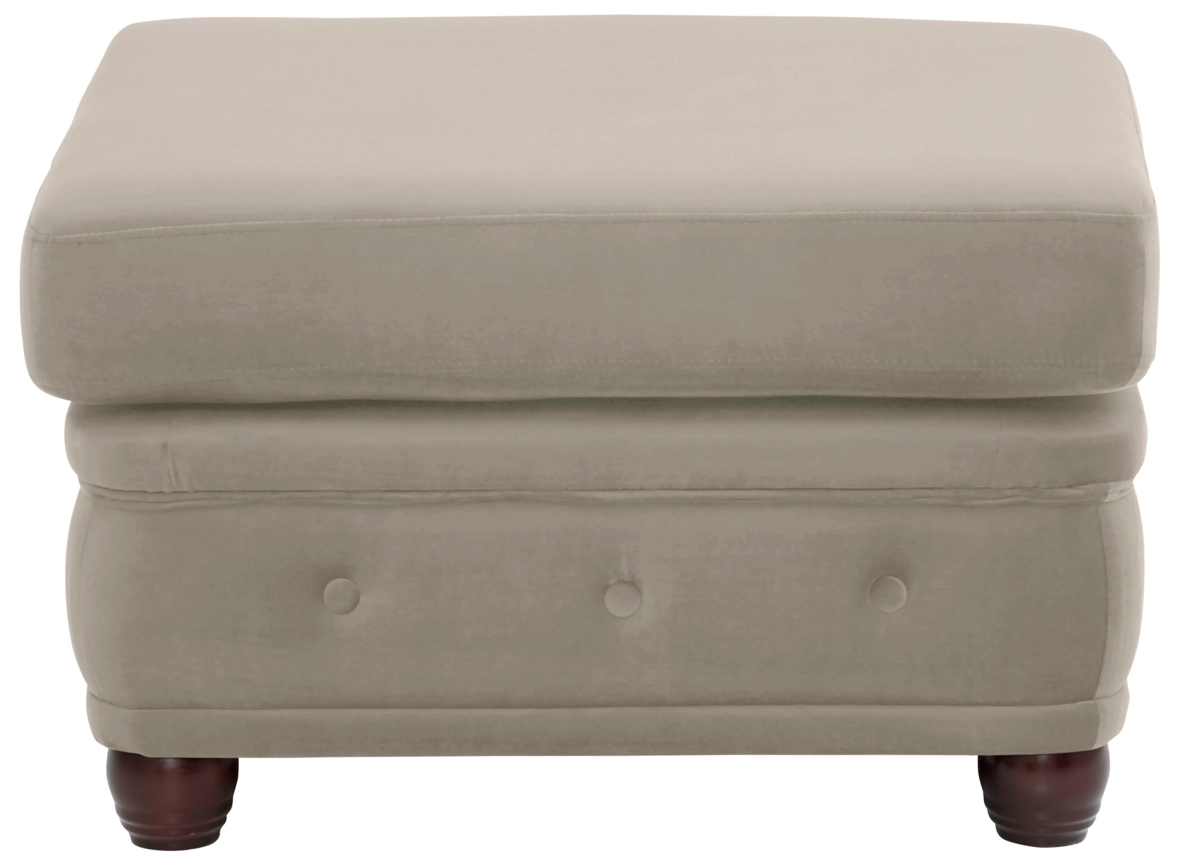 Home affaire Polsterhocker »New Castle«, passend zur "New Castle"-Serie, B/T/H: 75/70/45 cm