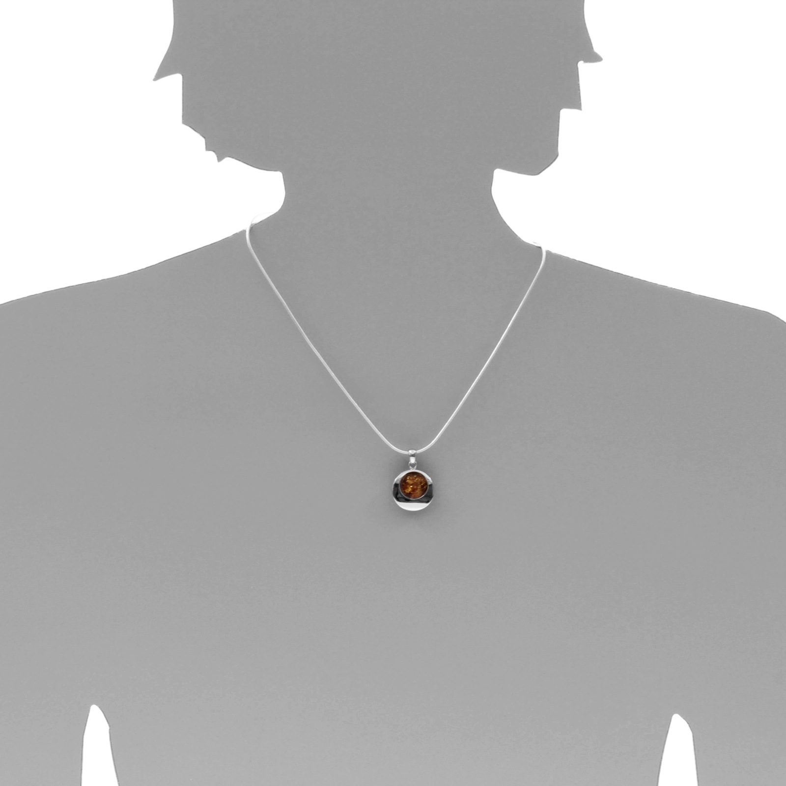Ostsee-Schmuck Alina Necklace Silver 45cm 2