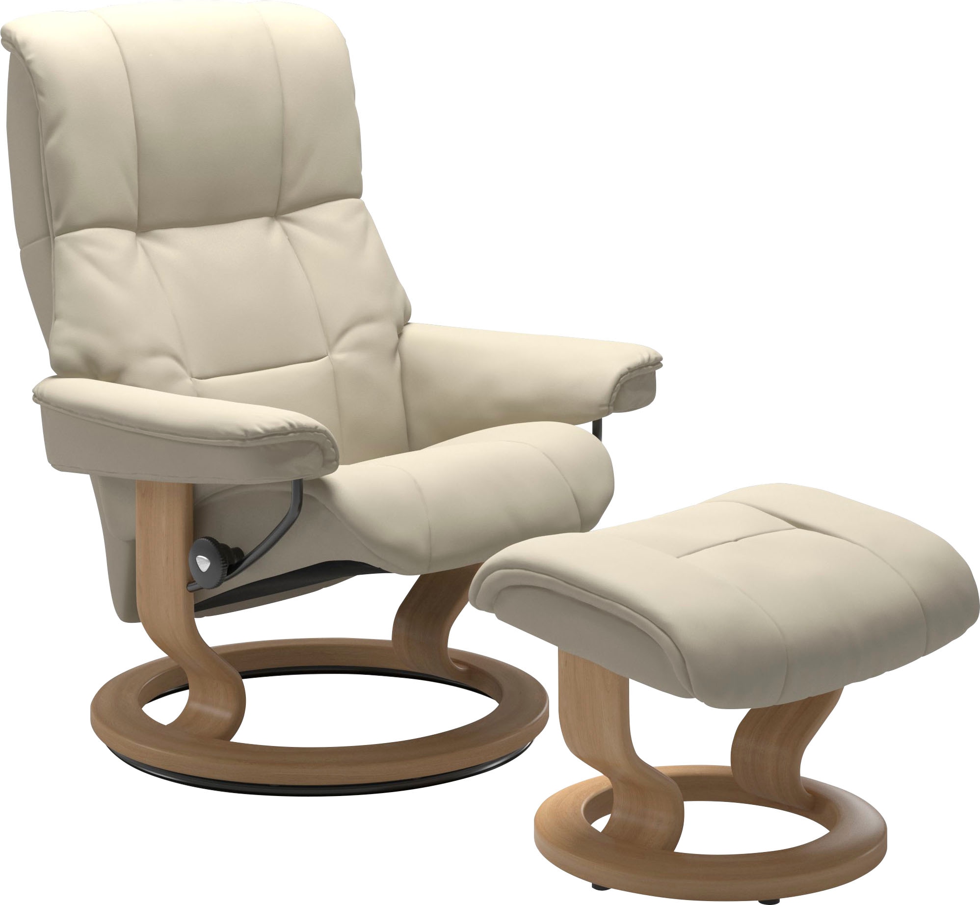 Stressless Relaxsessel "Mayfair" mit Classic Base, Größe S, M & L, Gestell Eiche, in 3 Bezugsqualitäten lieferbar