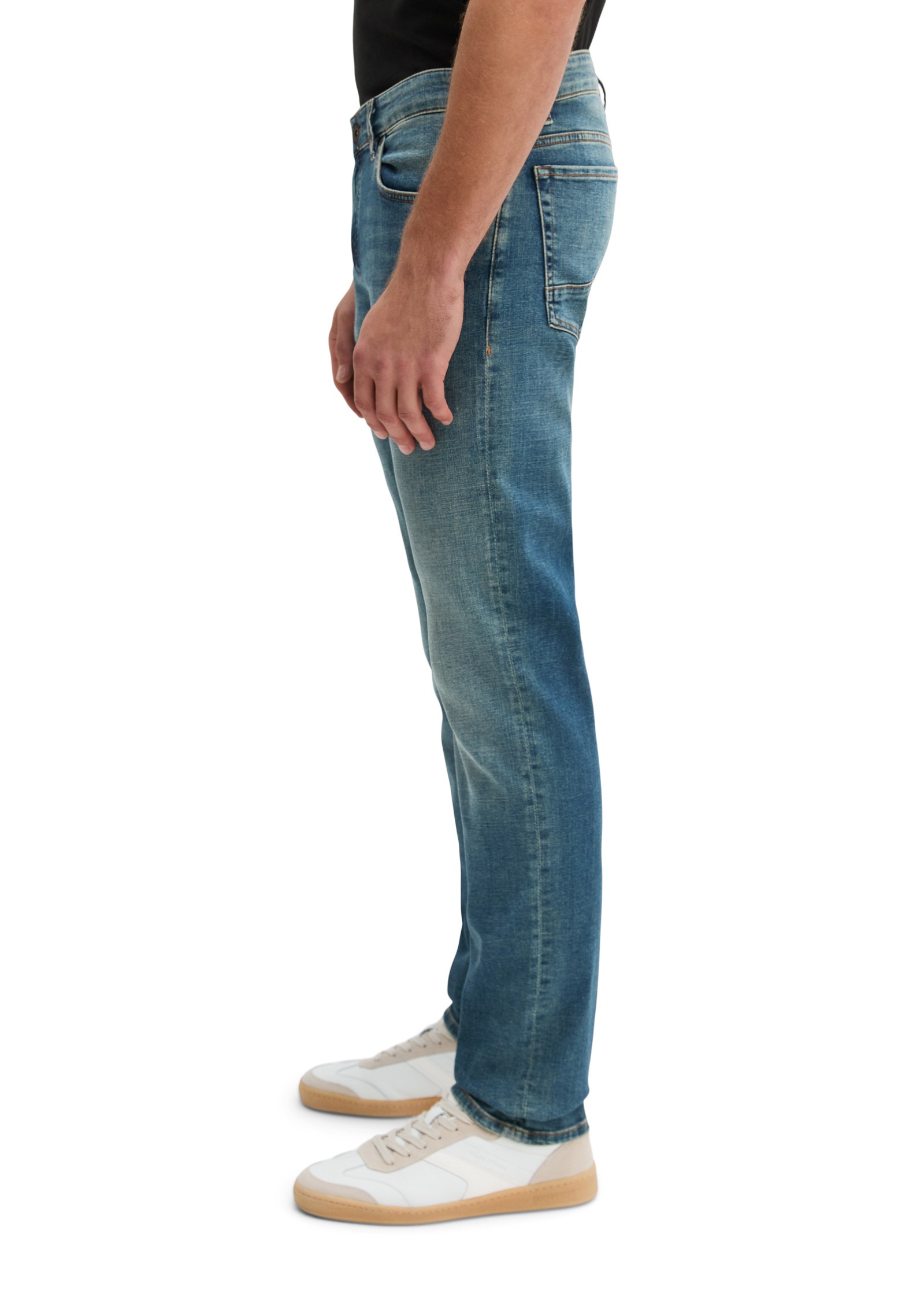 Marc OPolo Regular-fit-Jeans "aus Bio-Baumwoll-Mix" günstig online kaufen