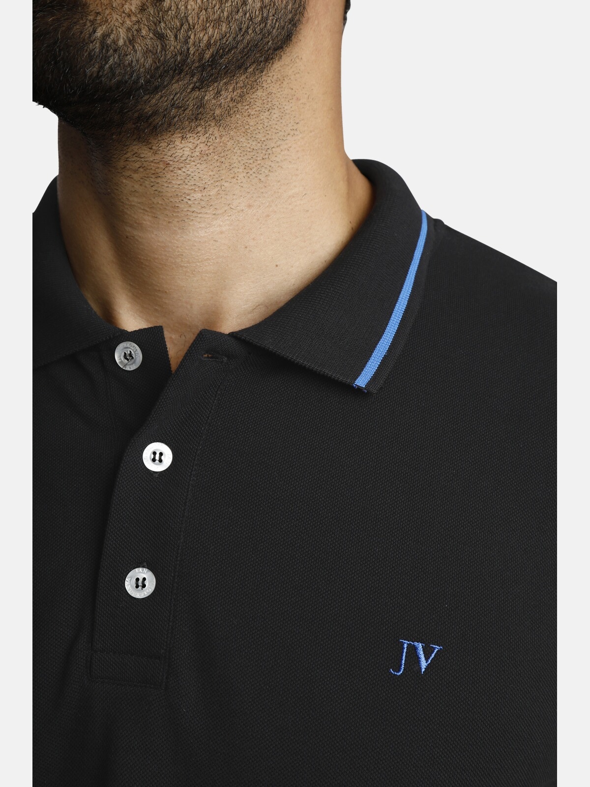 Jan Vanderstorm Langarm-Poloshirt »Langarm-Poloshirt ELLIS«