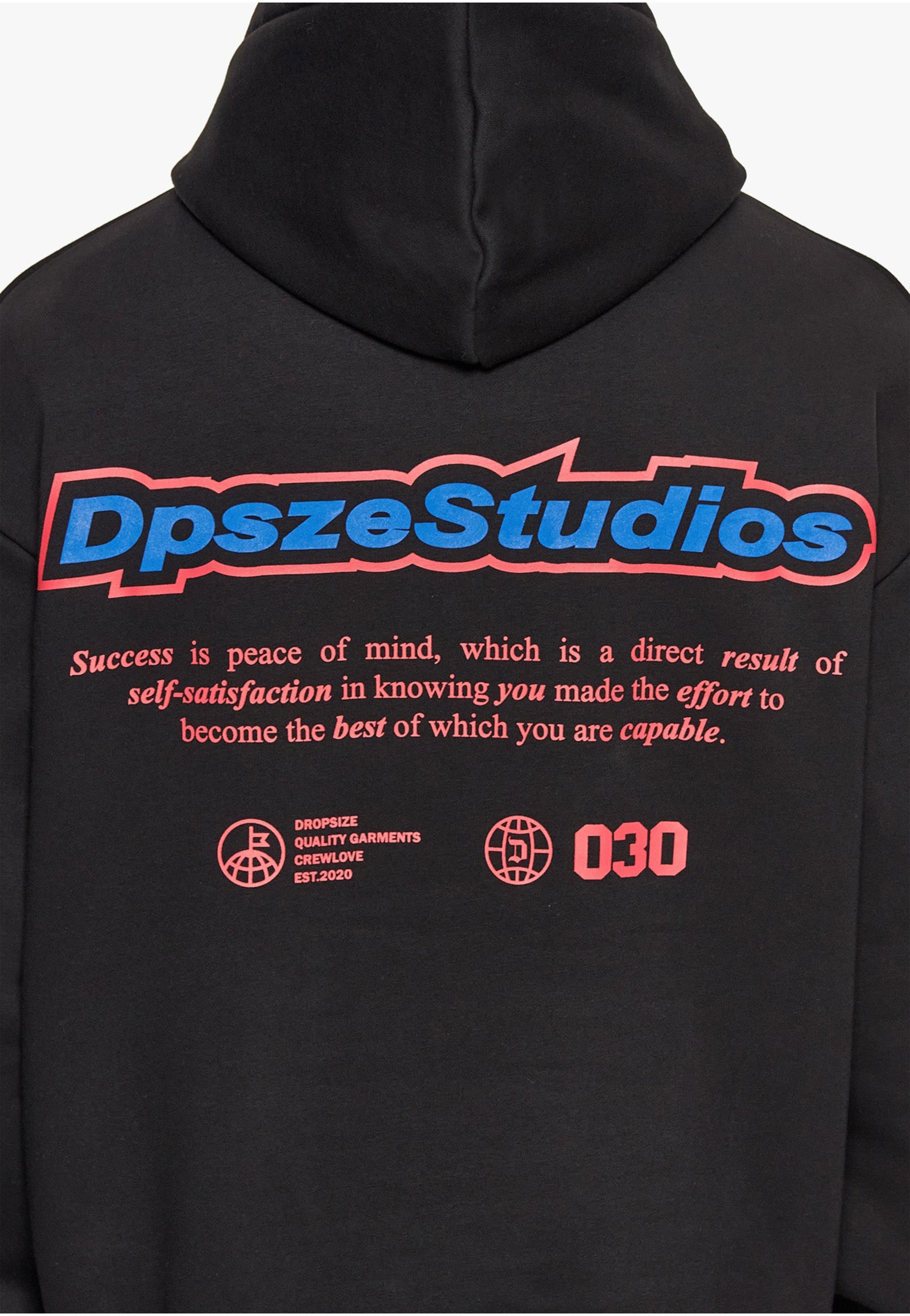 Dropsize Kapuzensweatshirt »Dropsize Herren Dropsize Heavy Oversize Peace Of Mind Hoodie«, 1 Stk.
