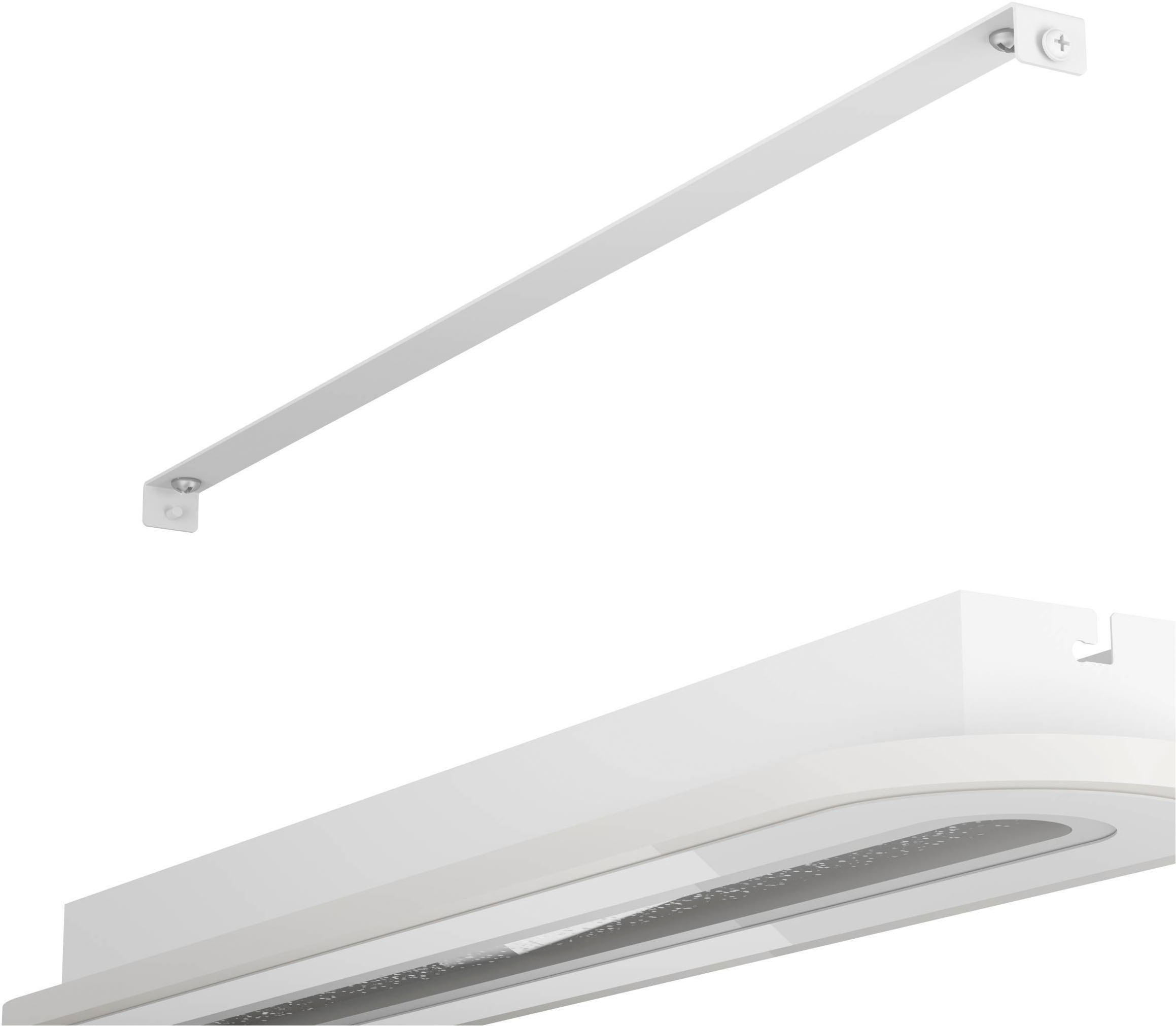 EGLO Deckenleuchte »Macchioni Deckenlampe, Küchenlampe aus Metall und Kunststoff, Lampe« LED-Modul 1 Stk. Kaltweiß | Neutralweiß | Warmweiß Wand-/Deckenleuchte - L55 x B12 x H4,5 cm - weiß - 20W inkl.