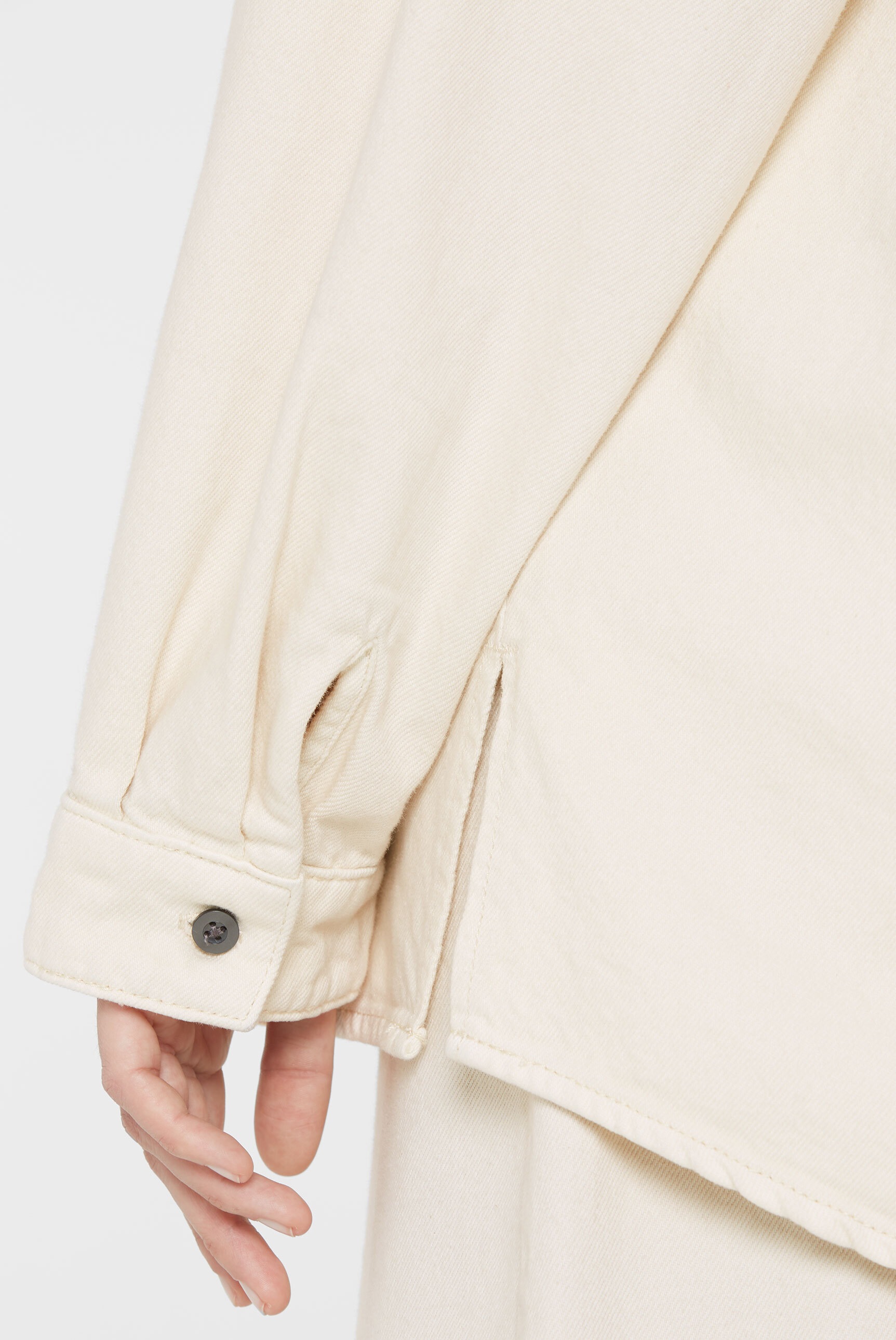 SENSES.THE LABEL Langarmbluse, aus Baumwolle
